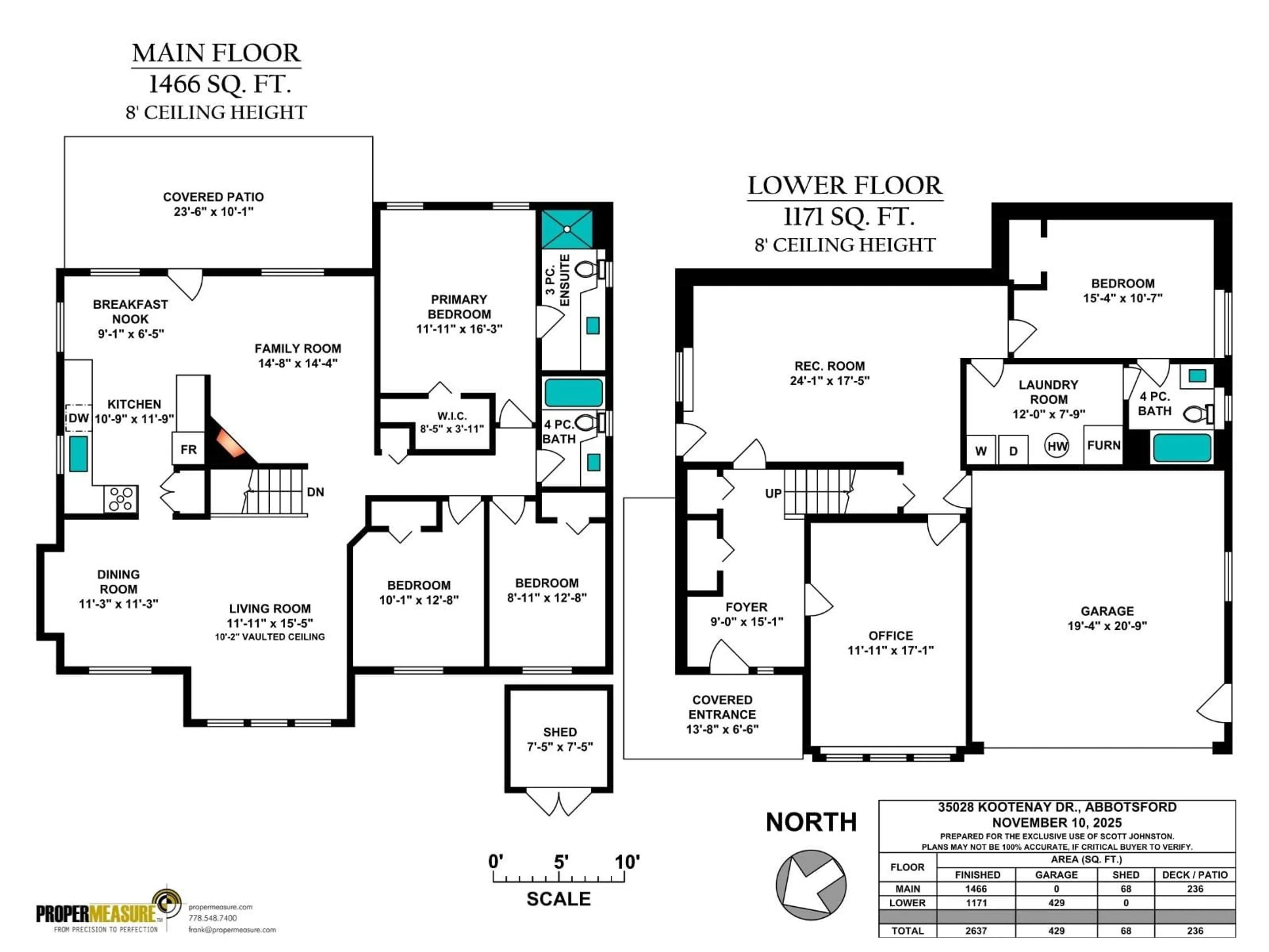 Floor plan for 35028 KOOTENAY, Abbotsford British Columbia V2S8C9