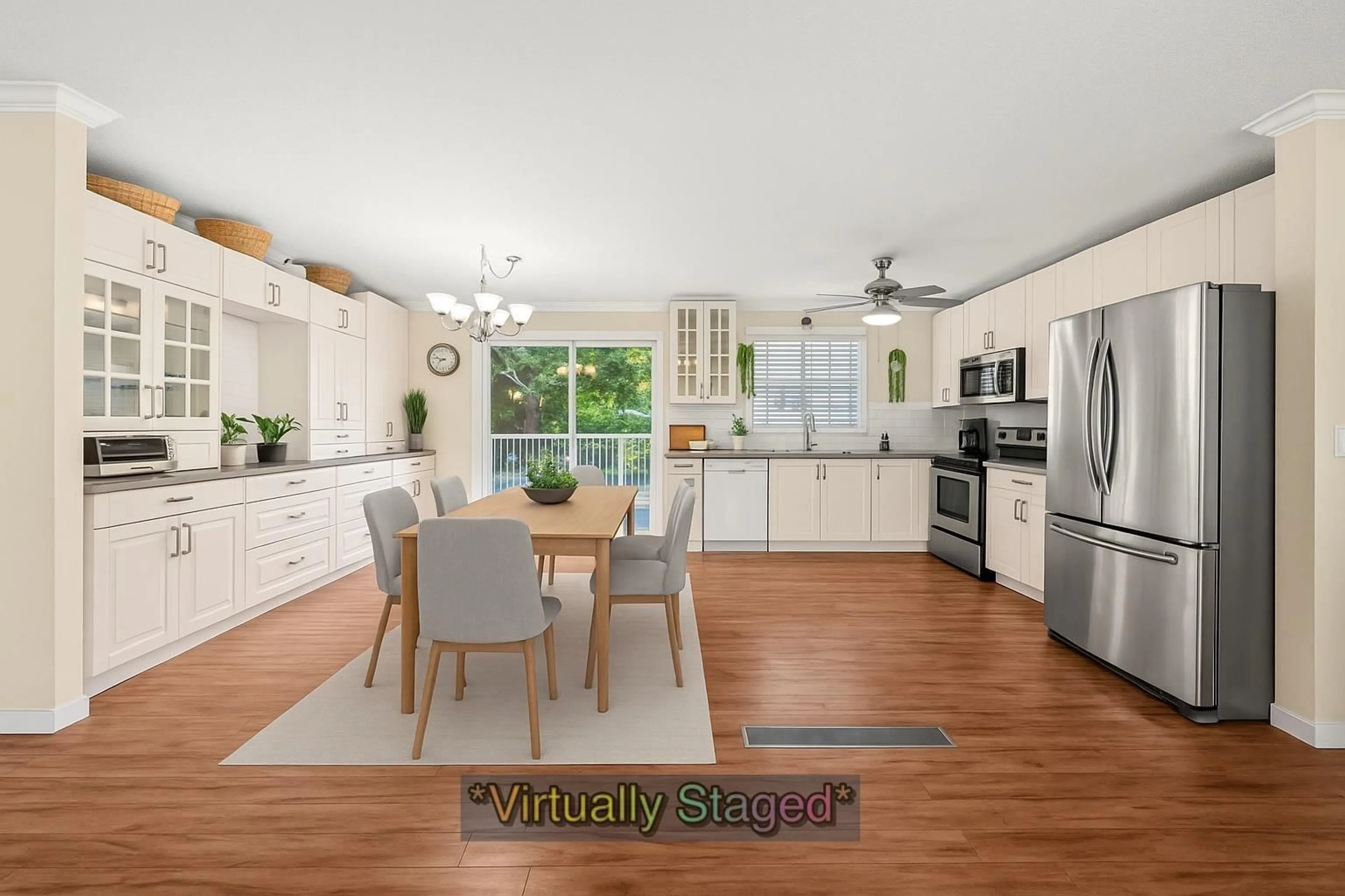 Open concept kitchen, unknown for 8959 MITCHELL, Delta British Columbia V4C7H1