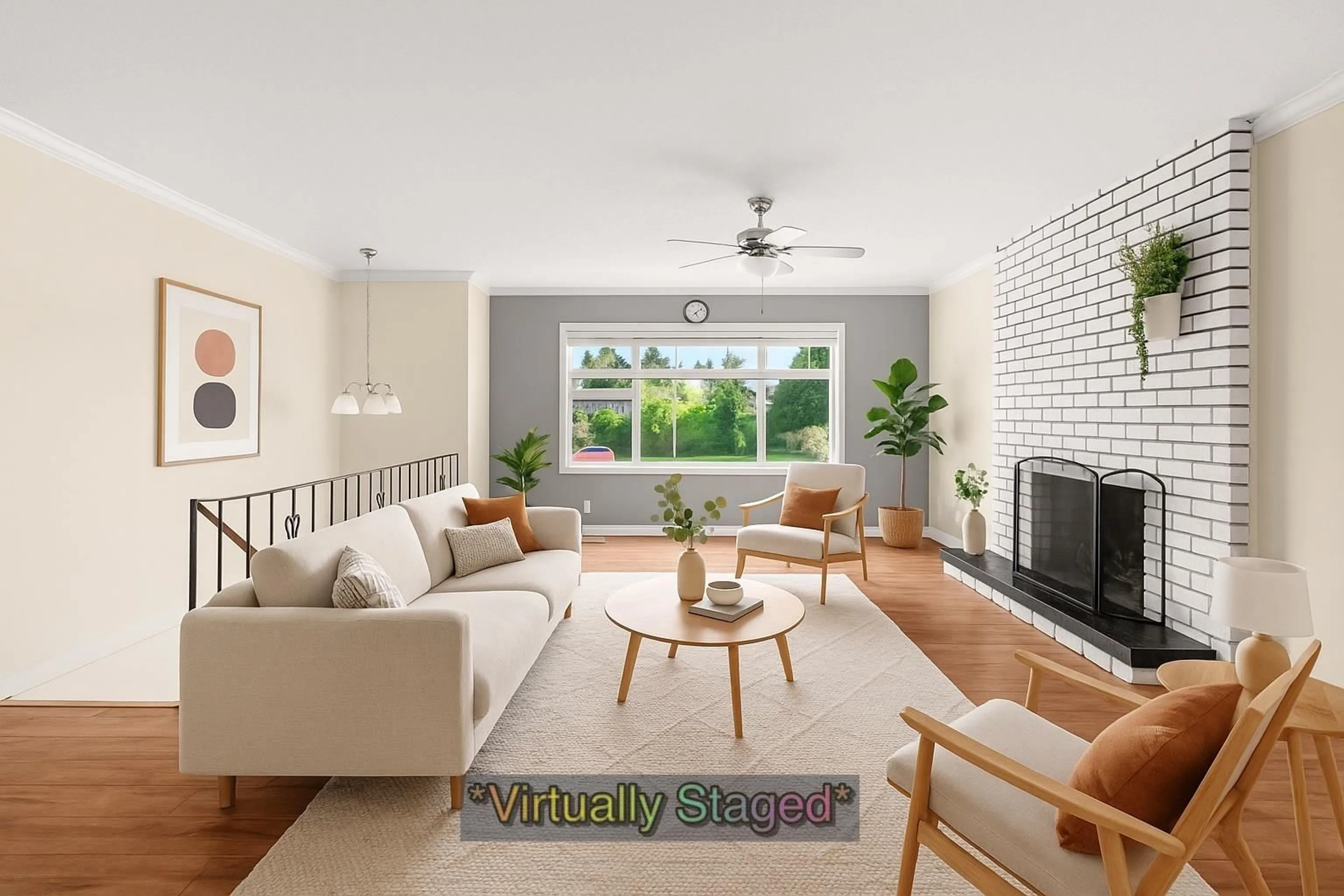 Living room with furniture, unknown for 8959 MITCHELL, Delta British Columbia V4C7H1