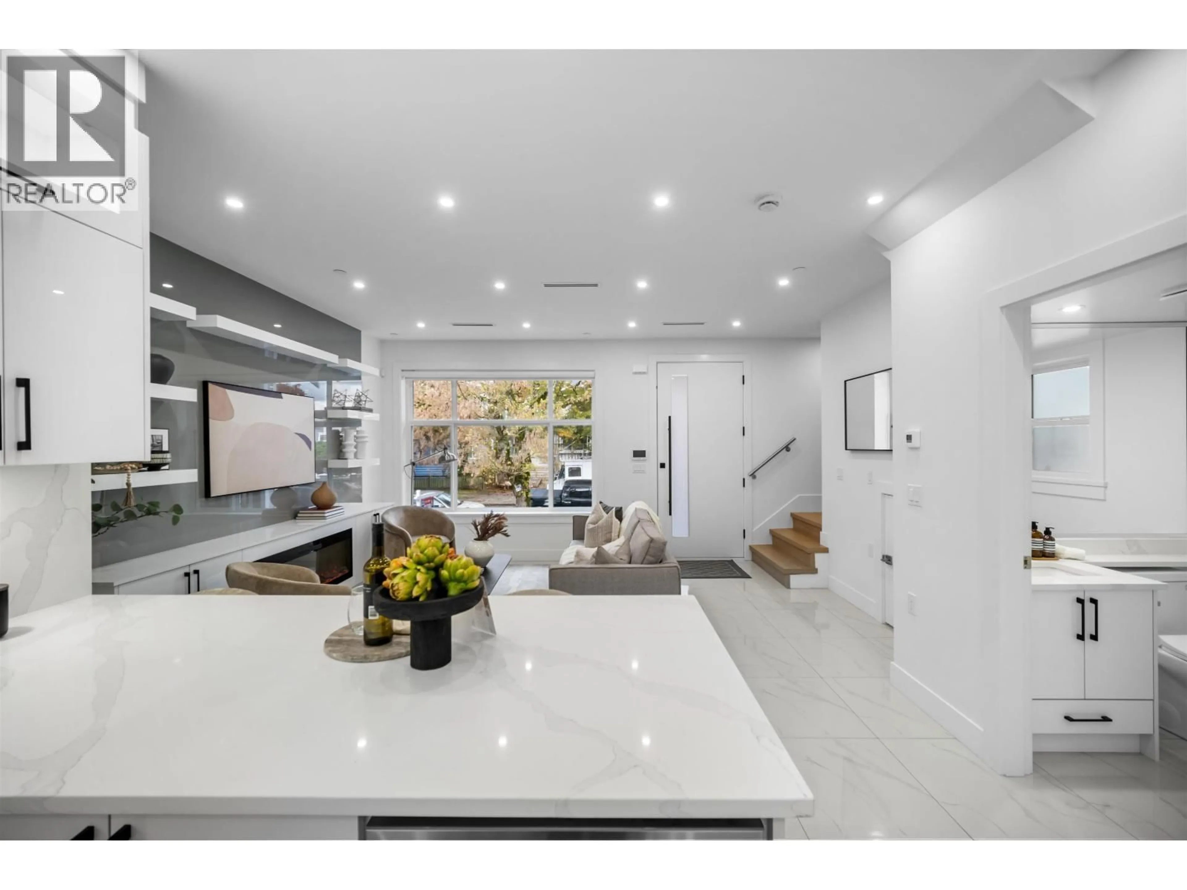 Contemporary kitchen, ceramic/tile floor for 2076 50TH AVENUE, Vancouver British Columbia V5P1V3