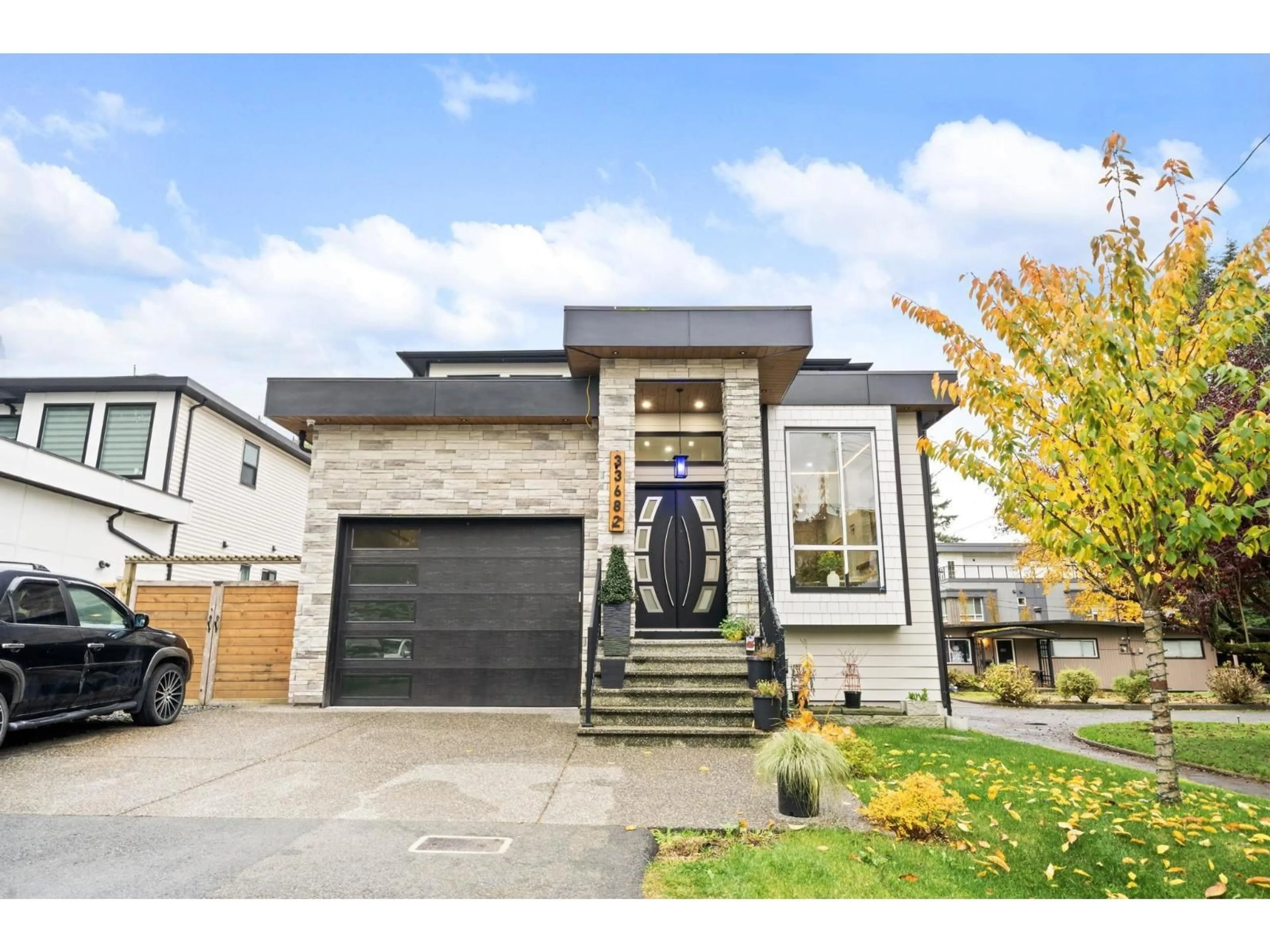 Home with brick exterior material, street for 33682 BUSBY, Abbotsford British Columbia V2S1V2