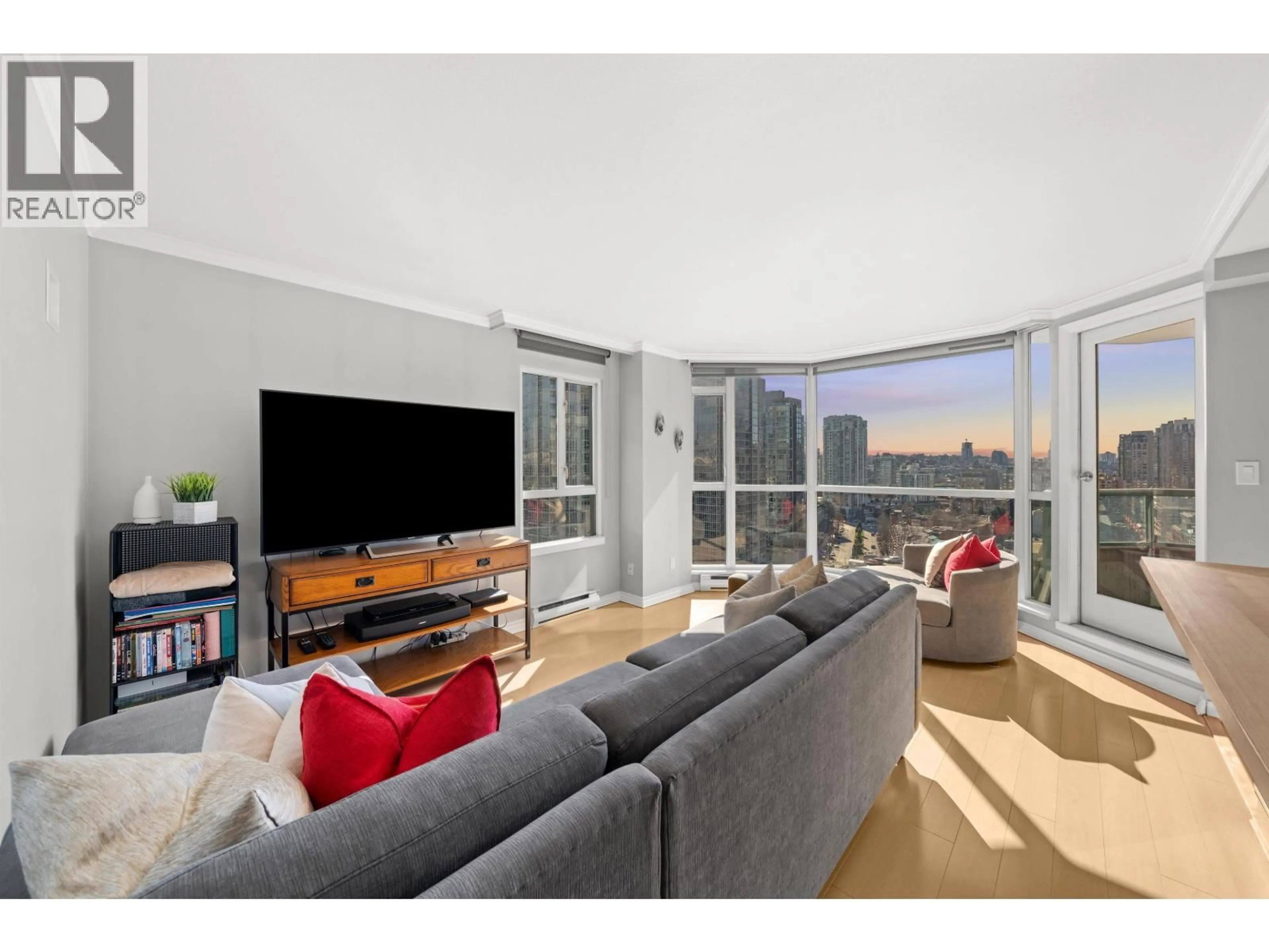 Living room with furniture, unknown for 1201 - 888 HAMILTON STREET, Vancouver British Columbia V6B5W4