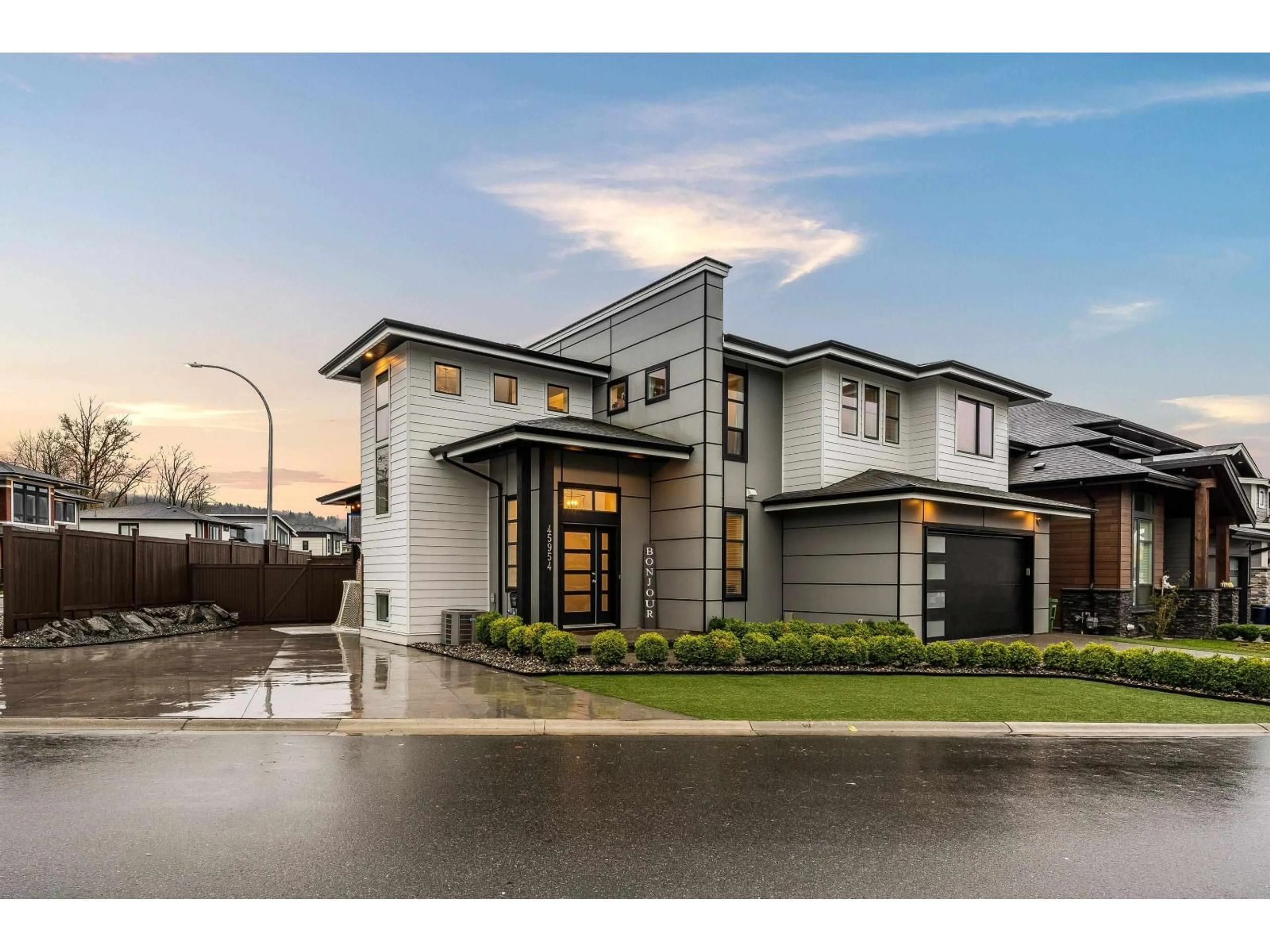 Home with brick exterior material, street for 45954 BOGEY PLACE, Chilliwack British Columbia V2R0Z8