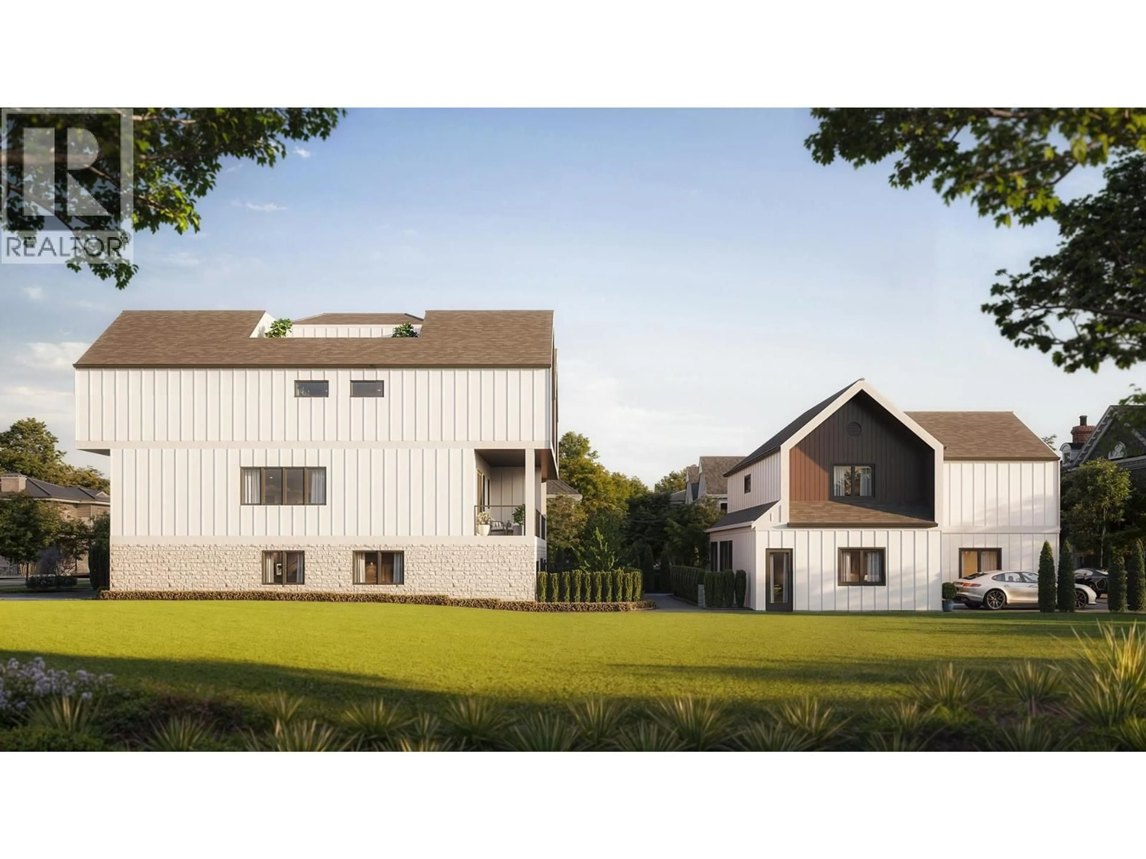 A pic from outside/outdoor area/front of a property/back of a property/a pic from drone, building for 6670 LAUREL STREET, Vancouver British Columbia V6P3T5