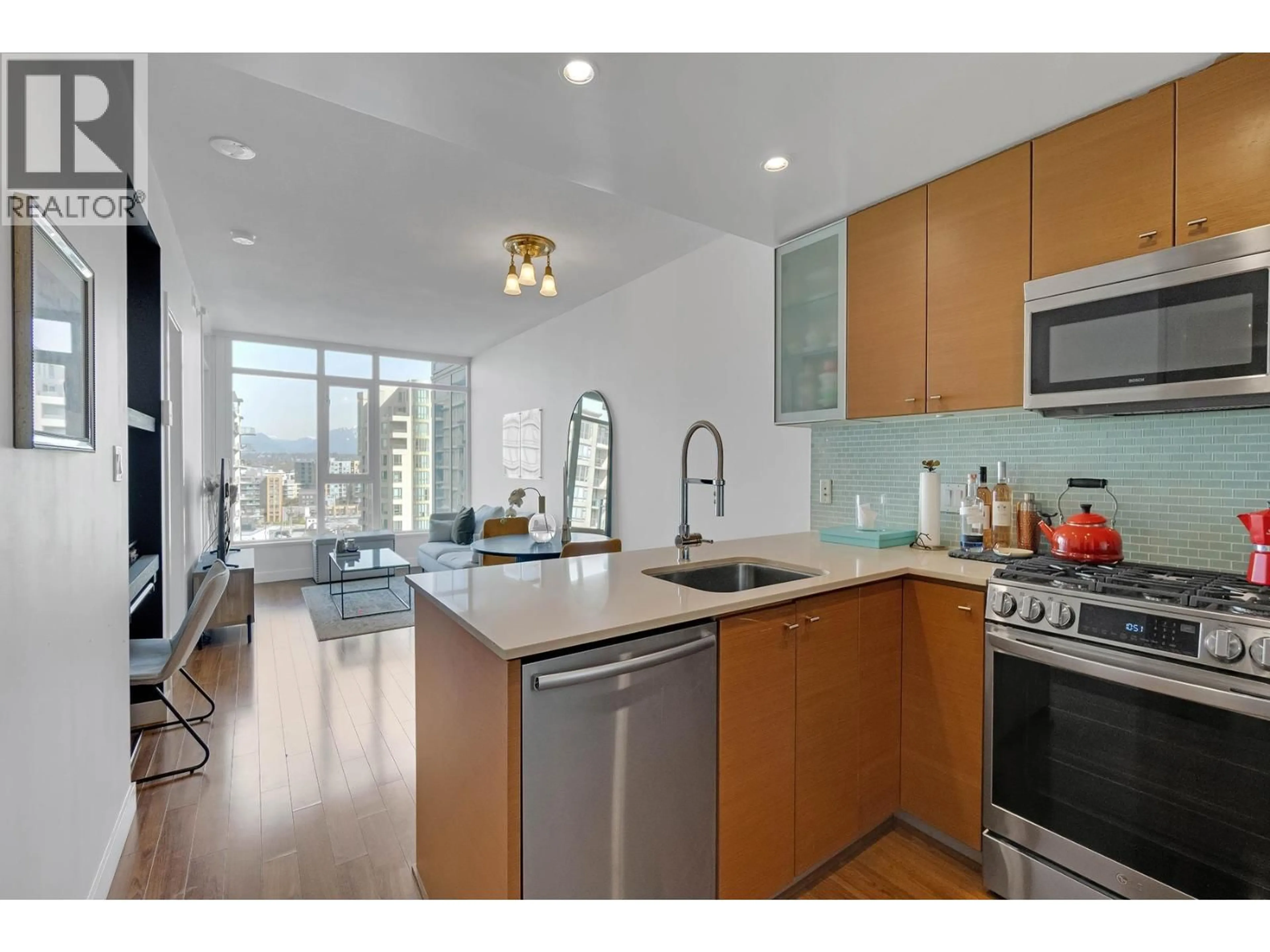 Open concept kitchen, unknown for 1509 - 7373 WESTMINSTER HIGHWAY, Richmond British Columbia V6X0B5