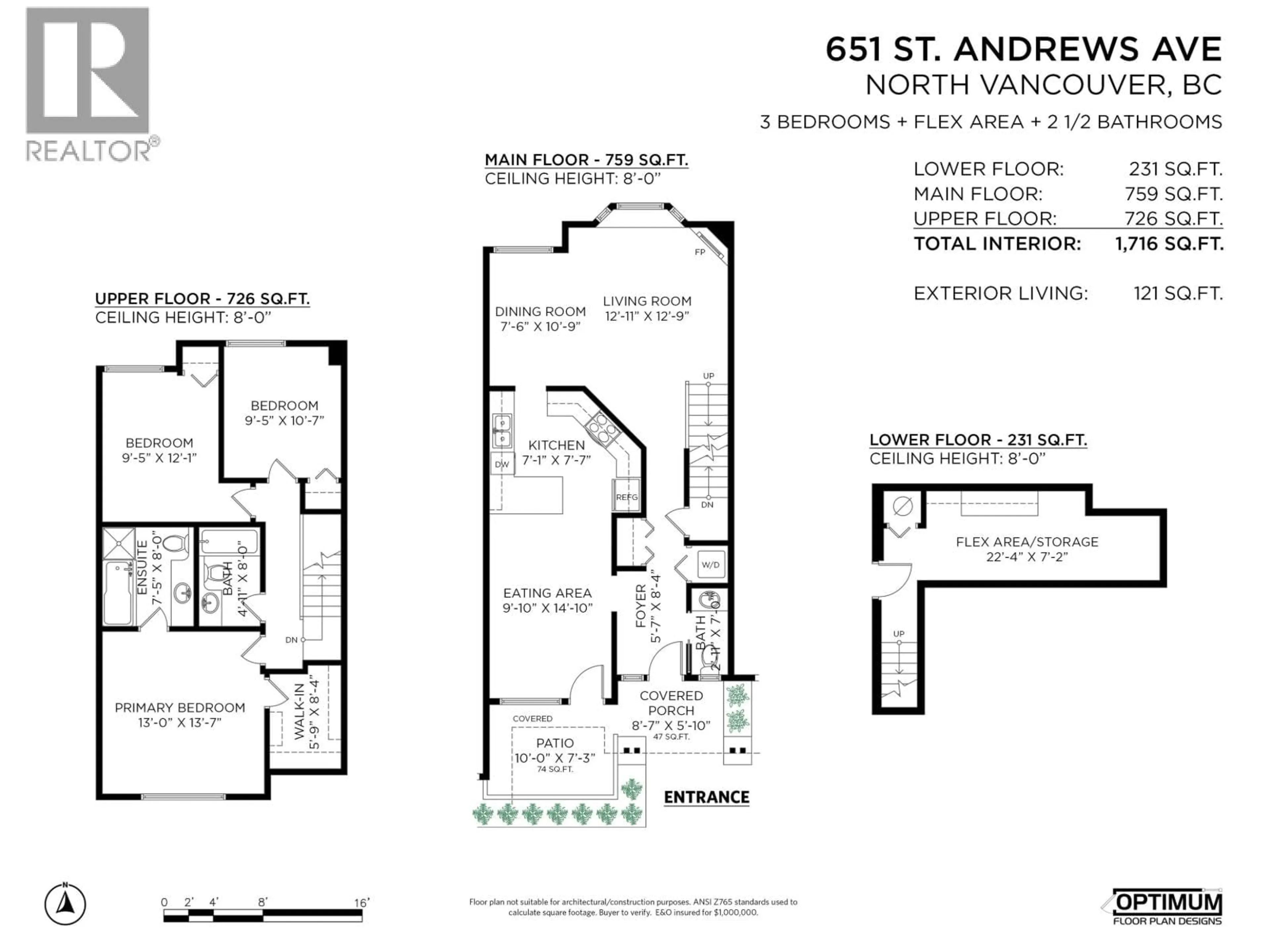 Floor plan for 651 ST. ANDREWS AVENUE, North Vancouver British Columbia V7L4M2