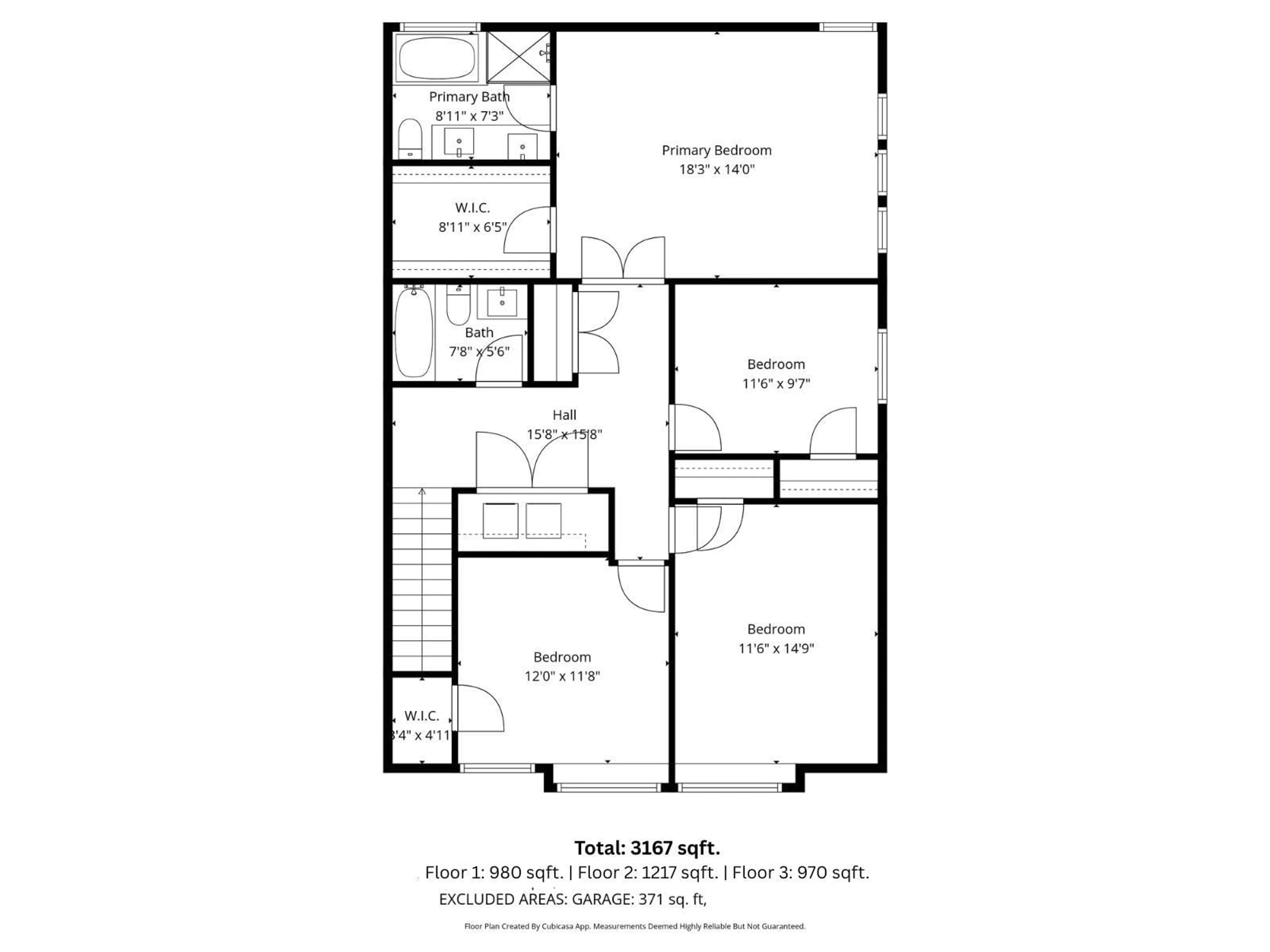 Floor plan for 21161 80A AVENUE, Langley British Columbia V2Y0K3