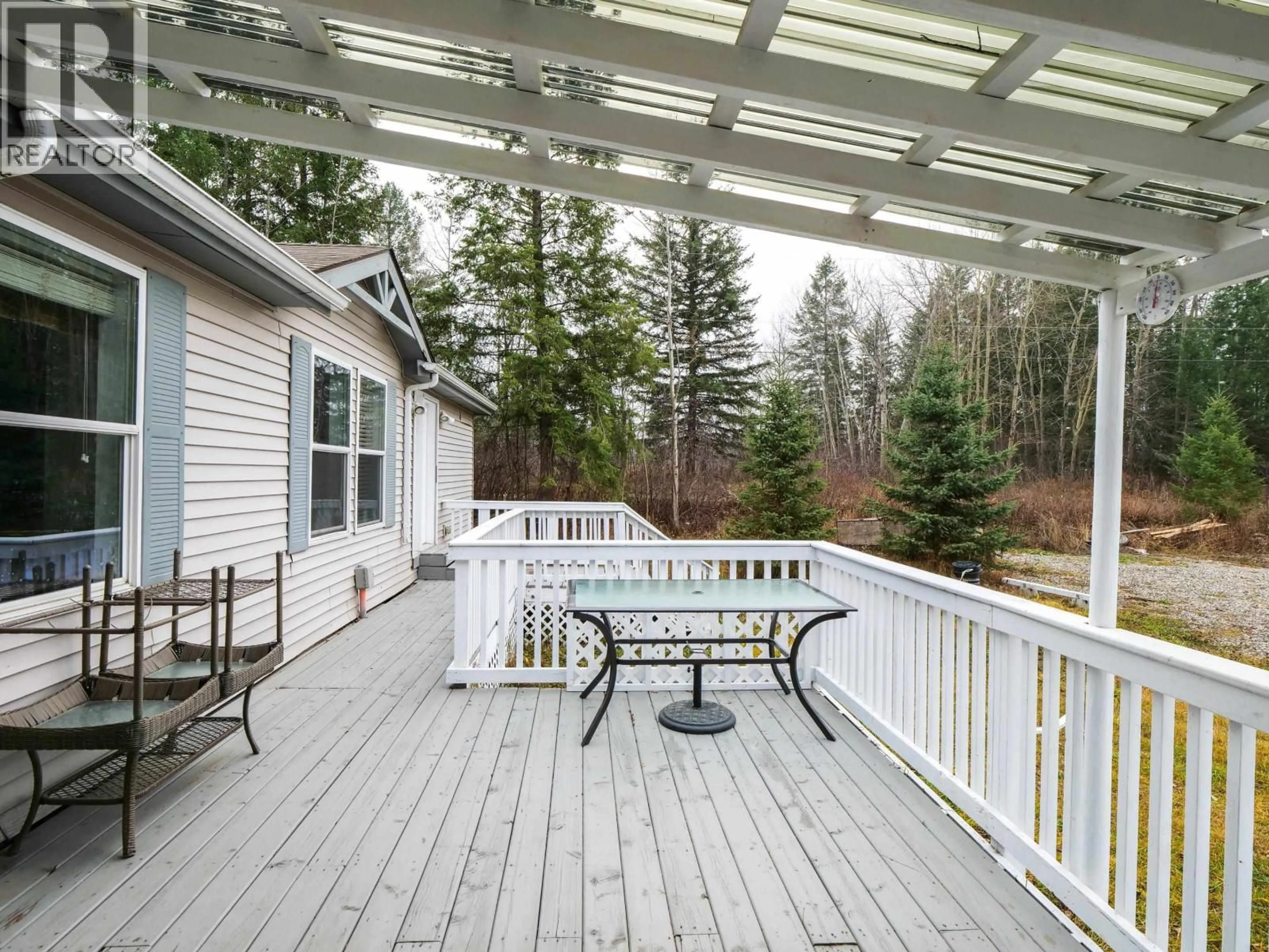 Patio, unknown for 3688 TREMBLEY ROAD, Quesnel British Columbia V2J6S5