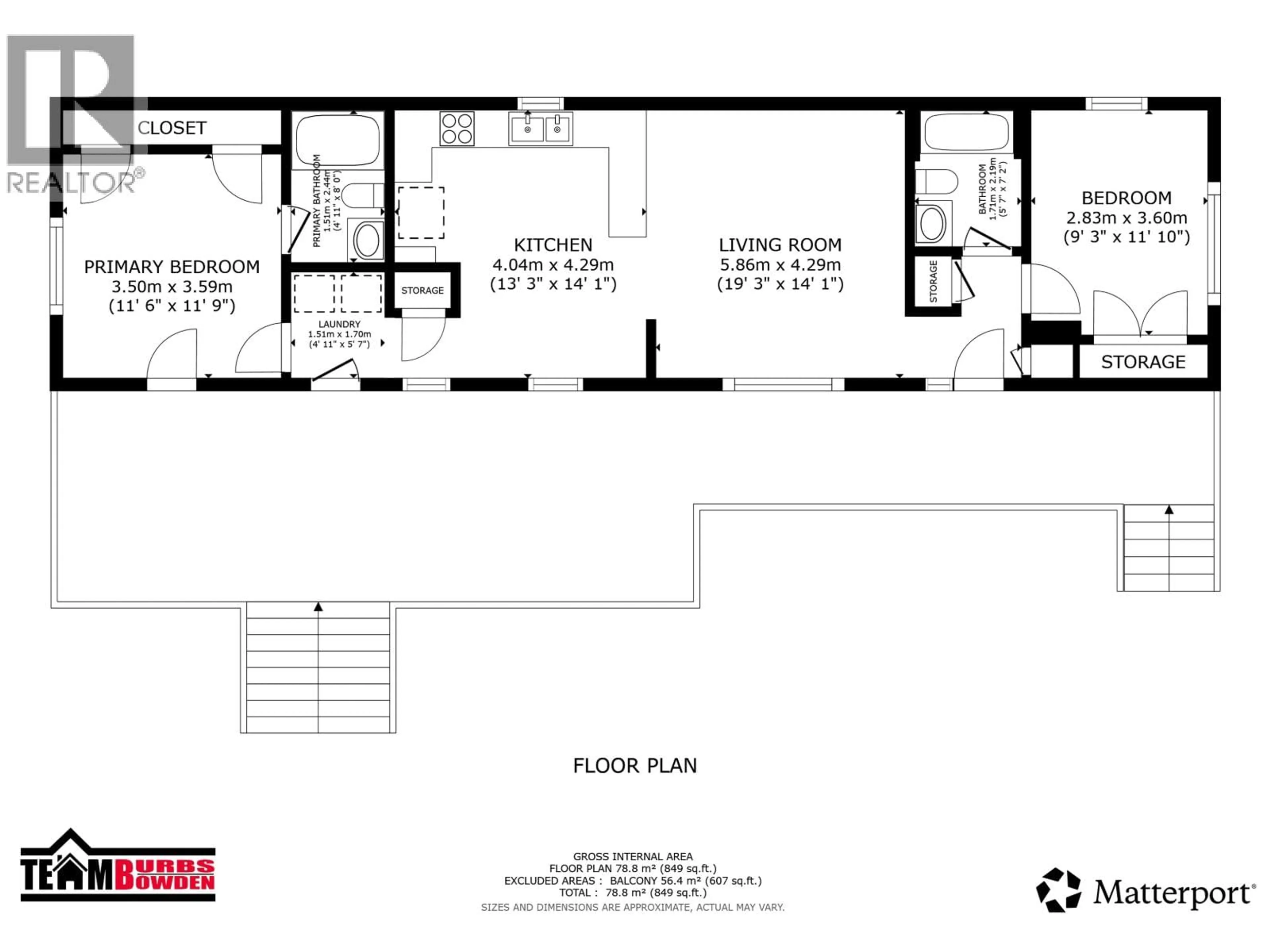 Floor plan for 3688 TREMBLEY ROAD, Quesnel British Columbia V2J6S5