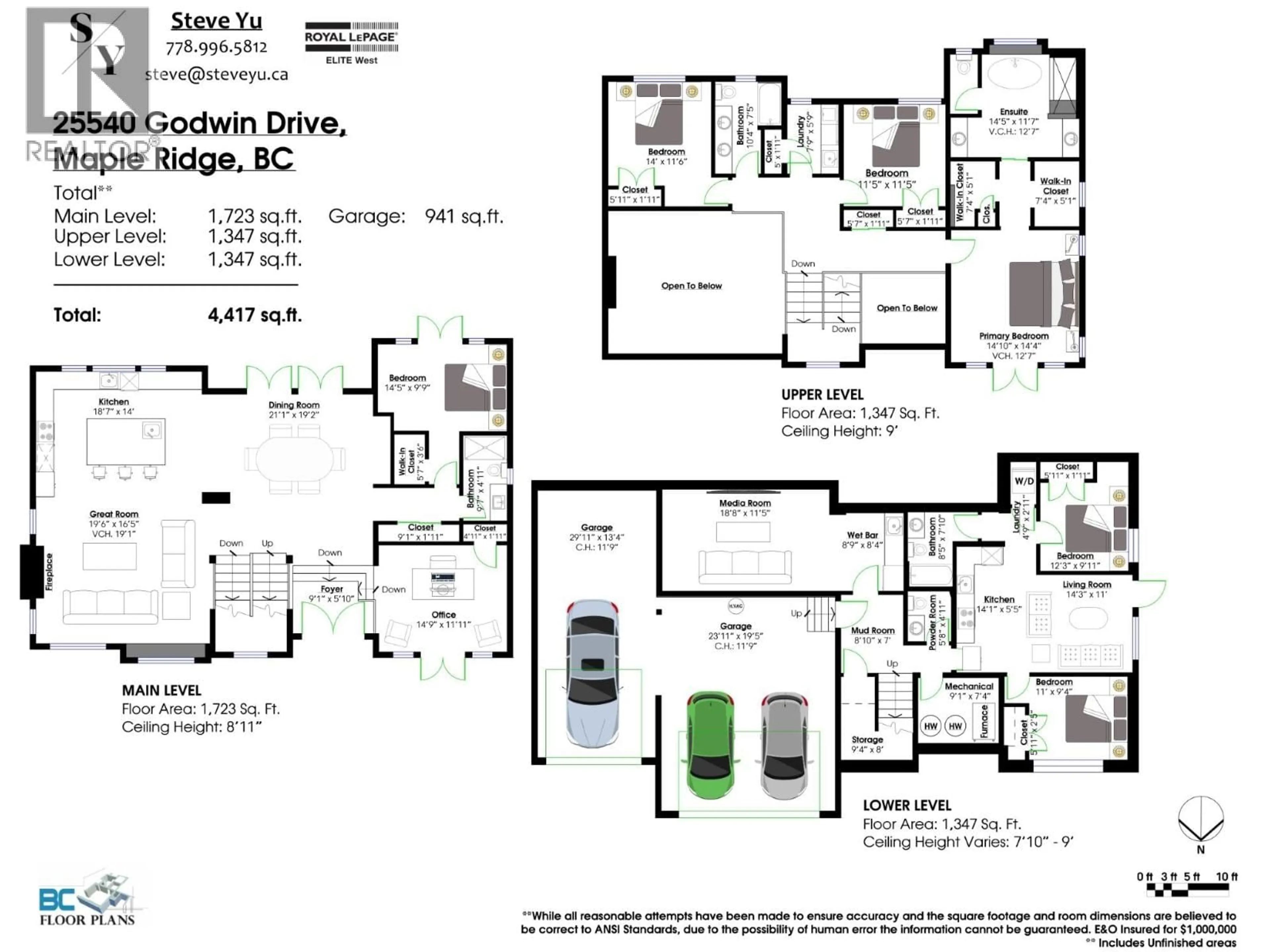 Floor plan for 25540 GODWIN DRIVE, Maple Ridge British Columbia V2W1G9
