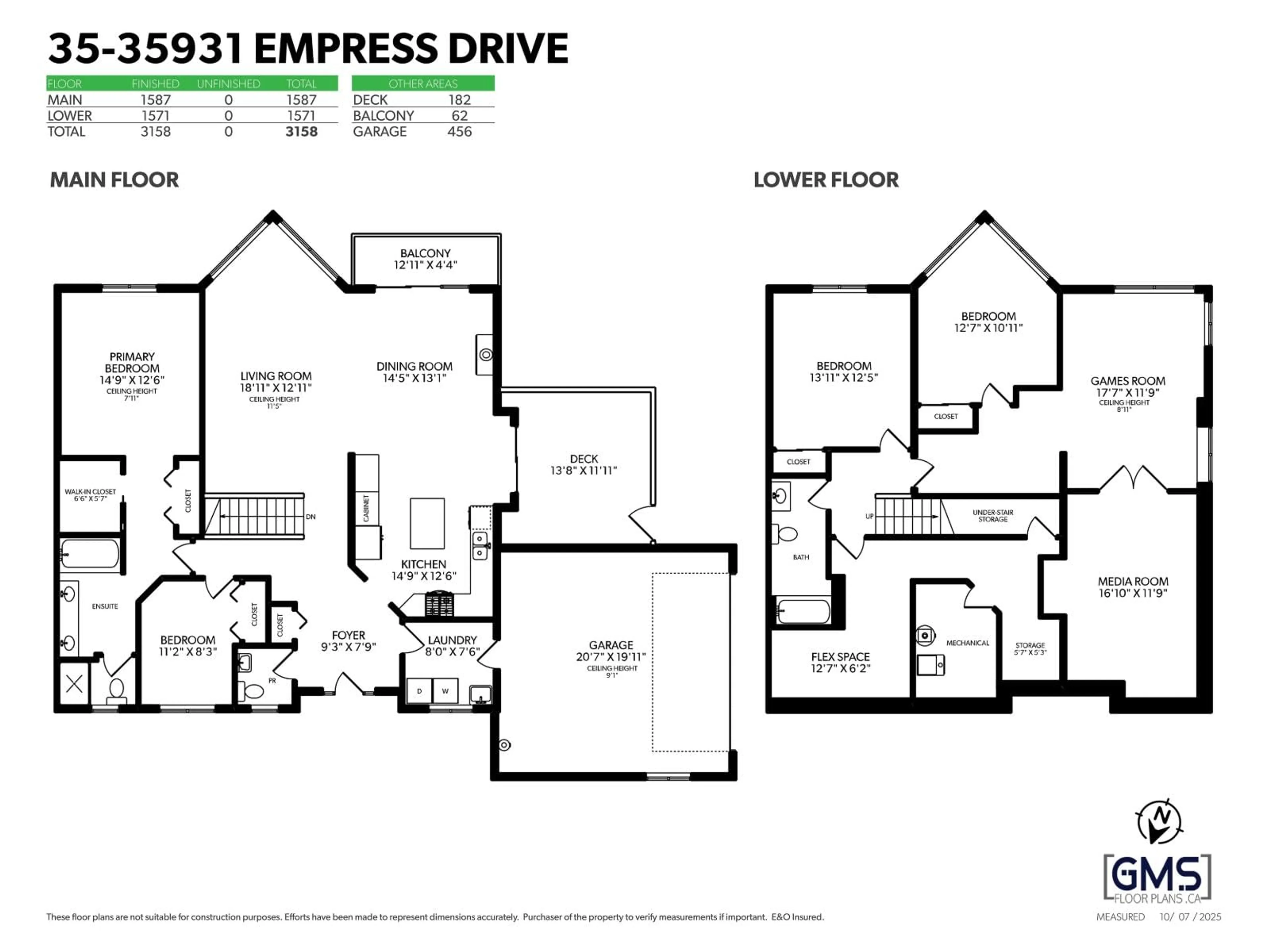 Floor plan for 35 - 35931 EMPRESS, Abbotsford British Columbia V3G2M8