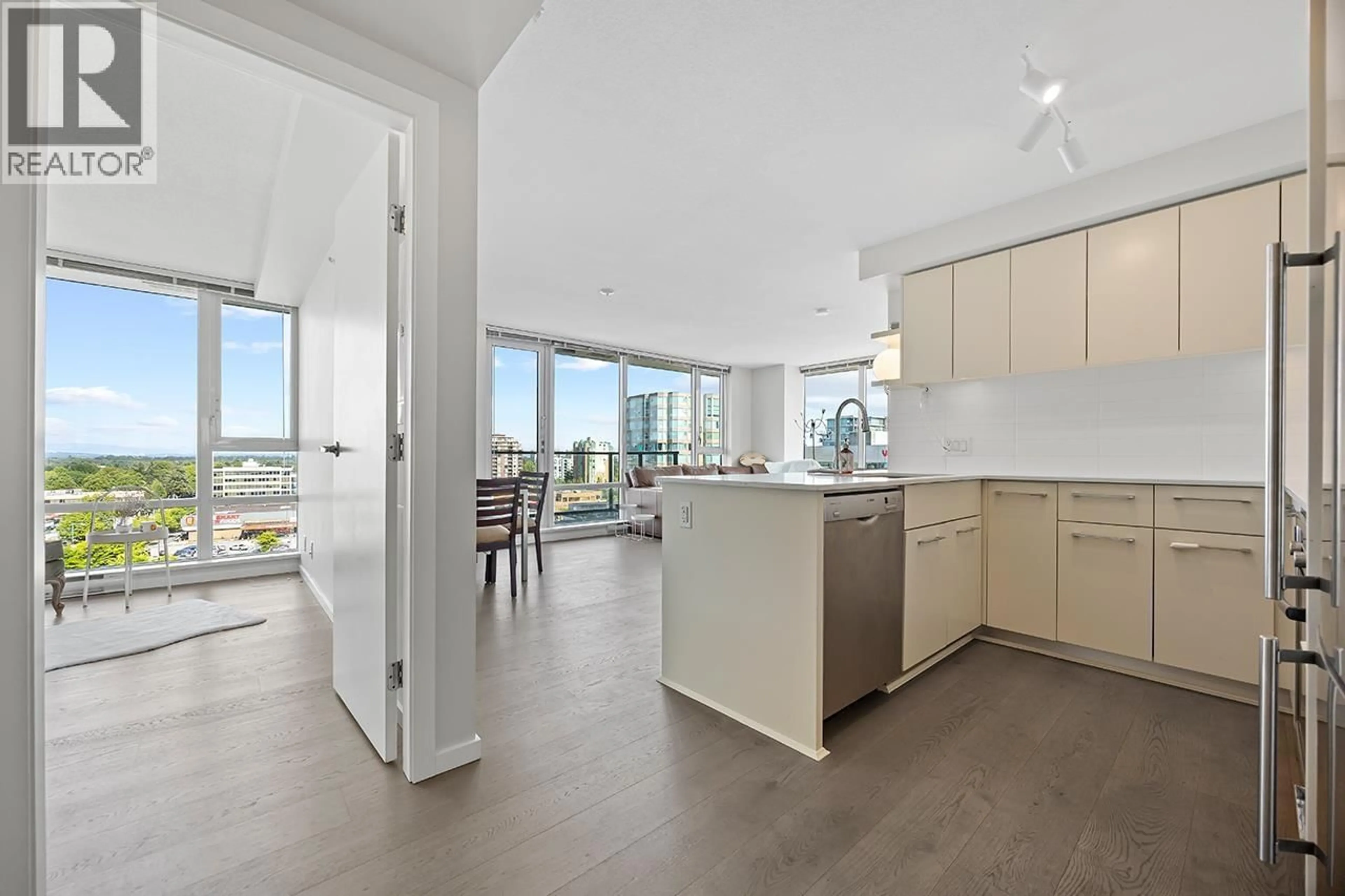 Open concept kitchen, unknown for 1312 - 7988 ACKROYD ROAD, Richmond British Columbia V6X0K6