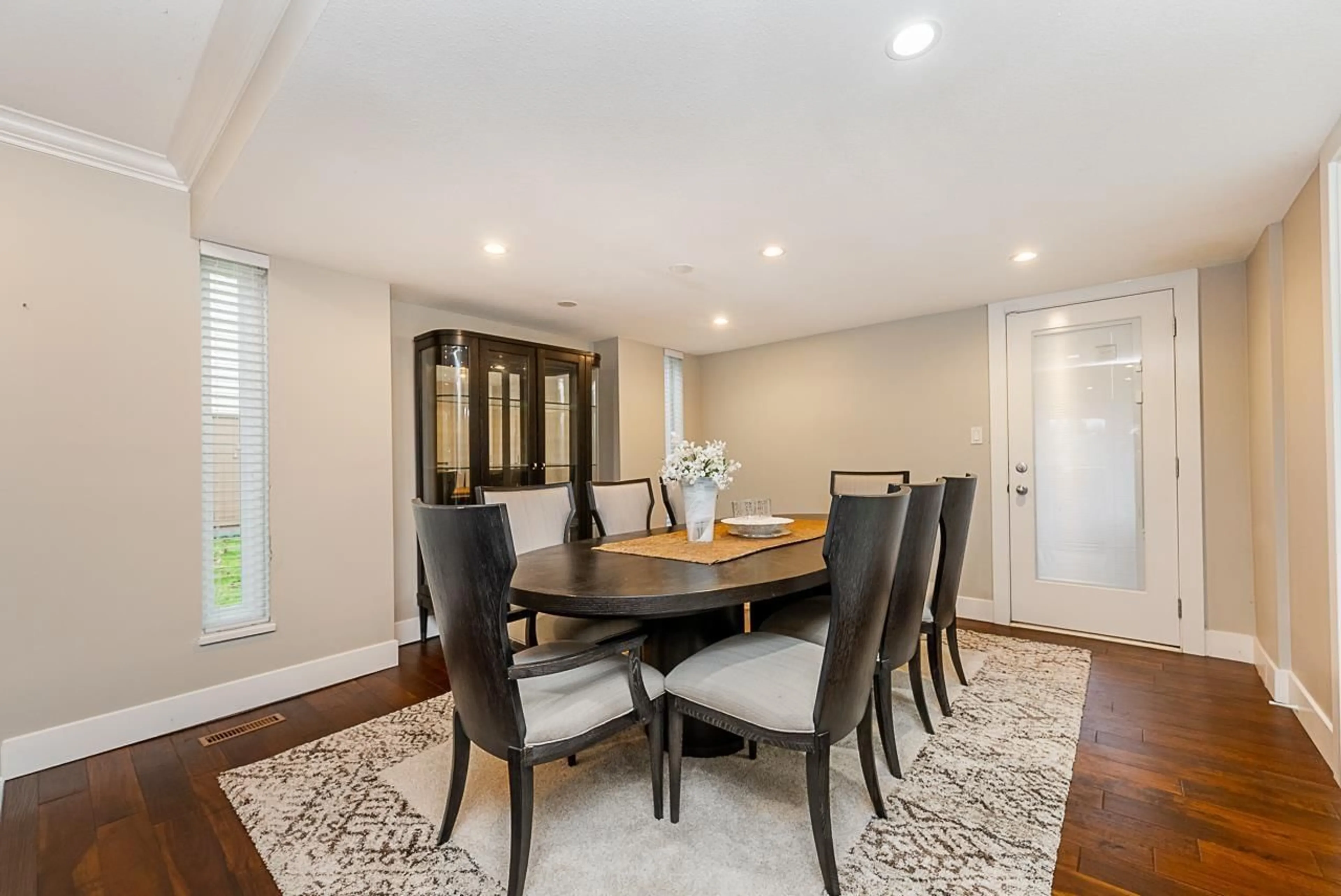 Dining room, wood/laminate floor for 10816 80, Delta British Columbia V4C4C2
