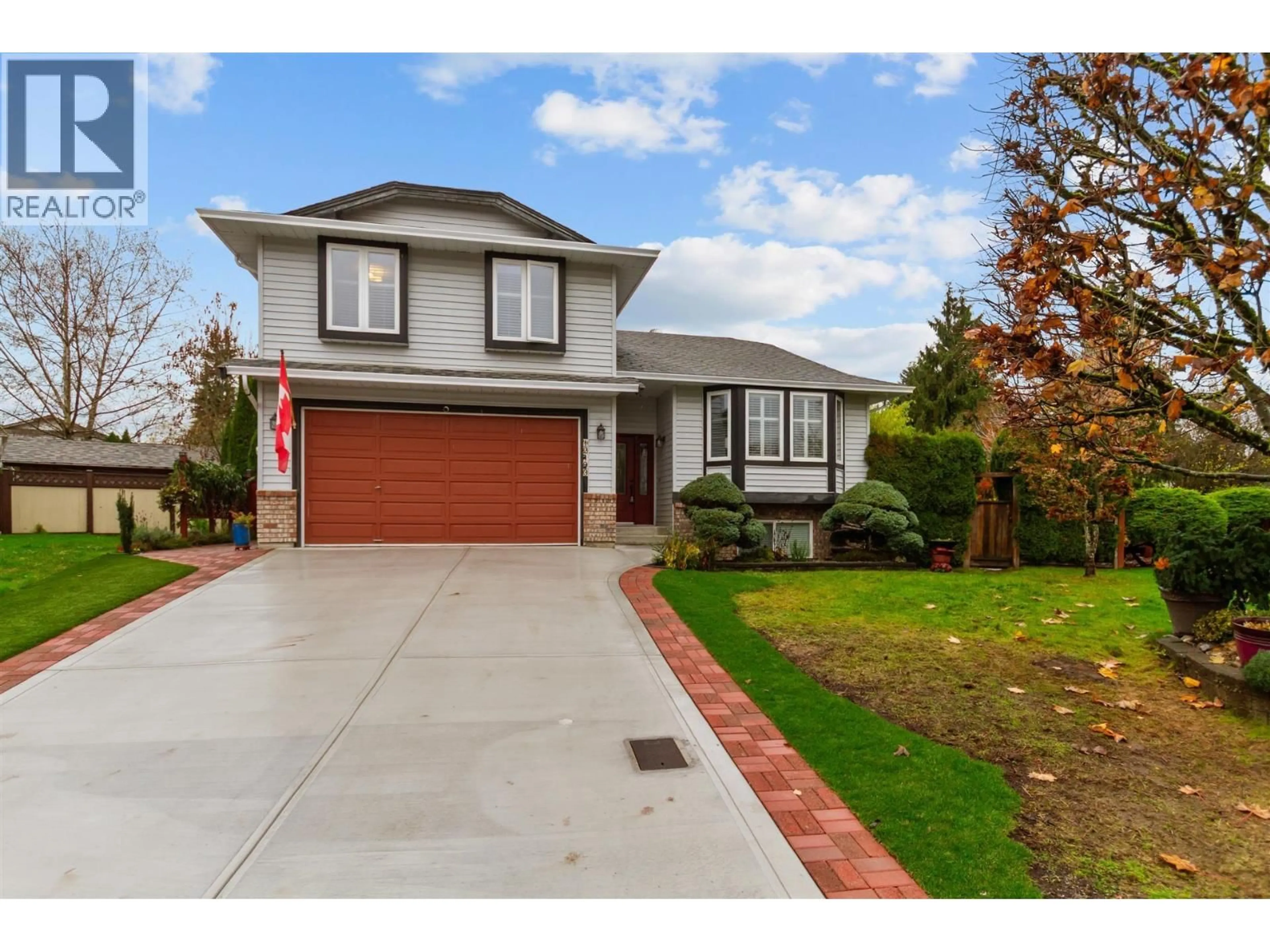 Home with brick exterior material, street for 12193 LINDSAY PLACE, Maple Ridge British Columbia V2X9S3