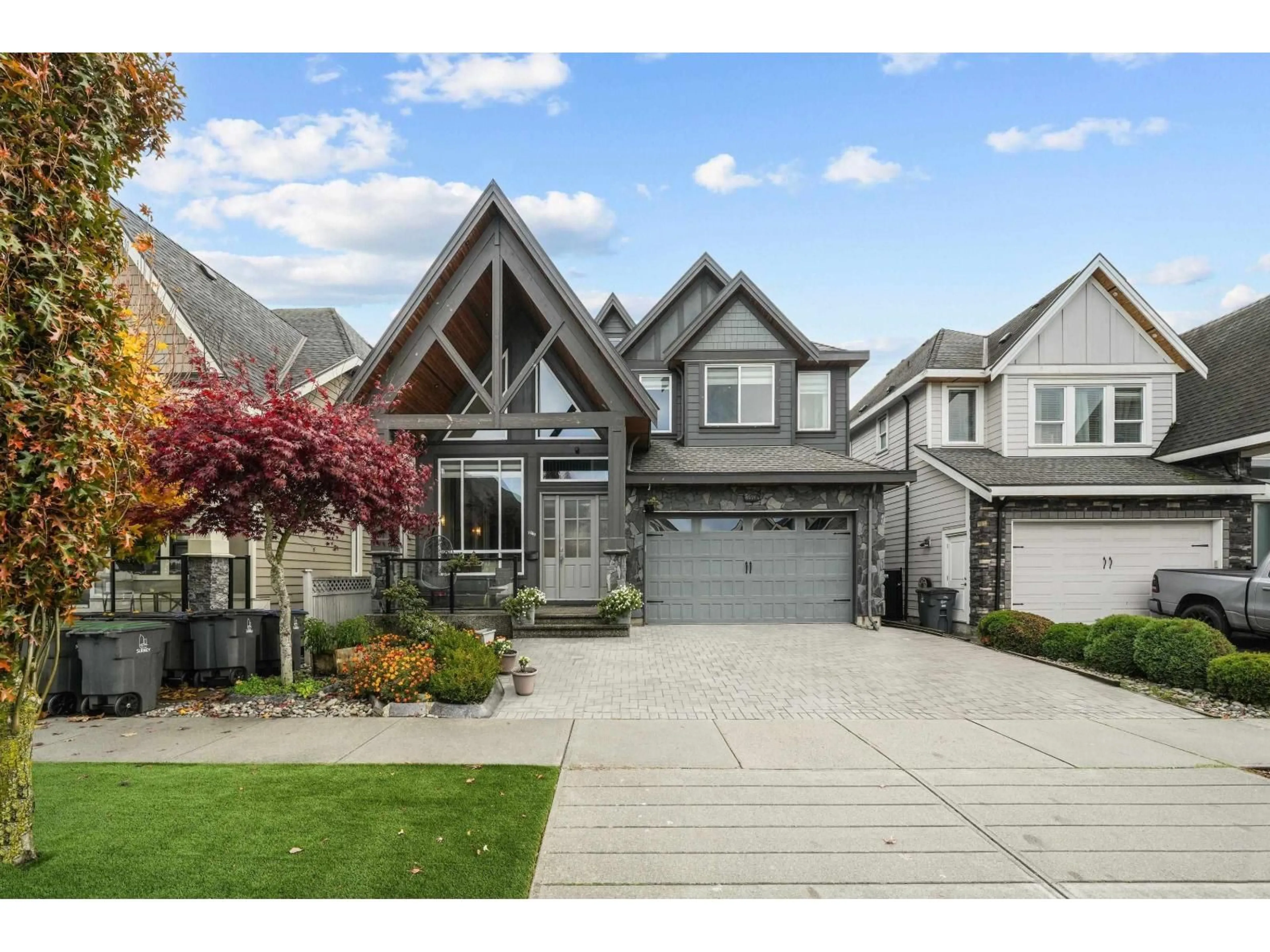 Home with vinyl exterior material, street for 6976 149 STREET, Surrey British Columbia V3S1K1