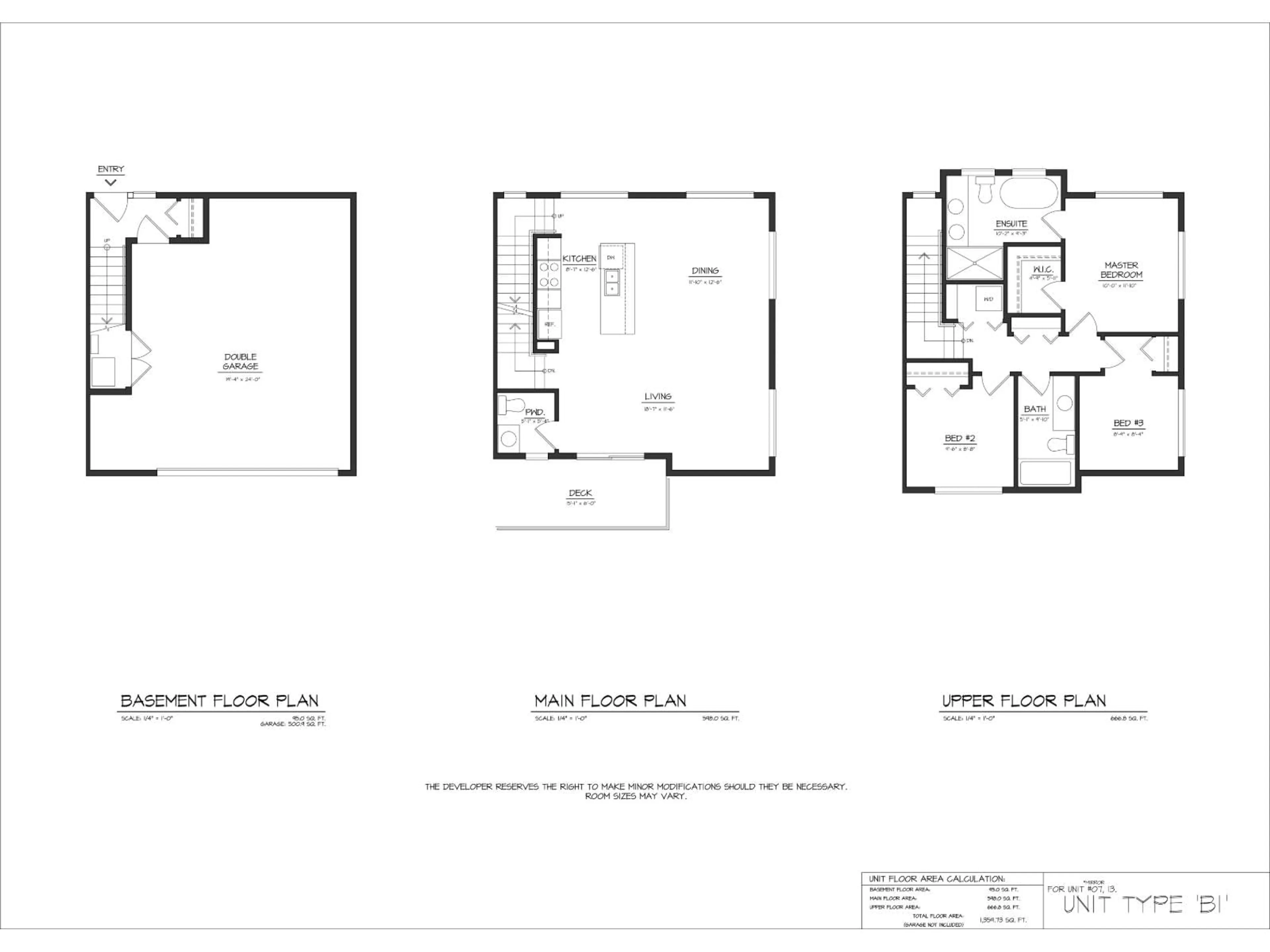 Floor plan for 7 - 12770 105, Surrey British Columbia V3V0H2