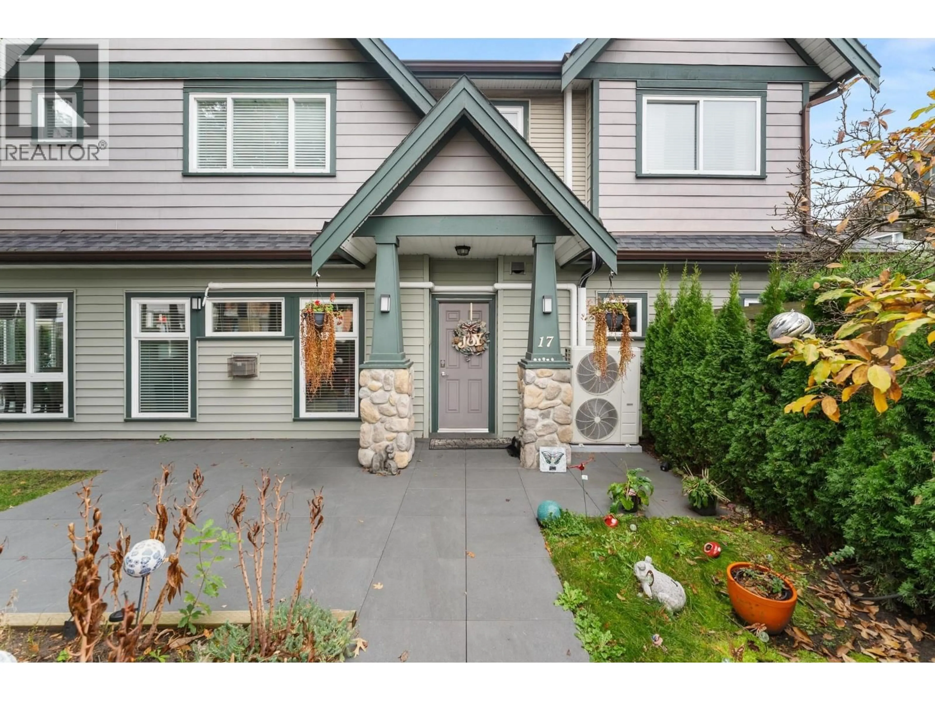 Home with vinyl exterior material, street for 17 - 11100 NO. 1 ROAD, Richmond British Columbia V7E1S5