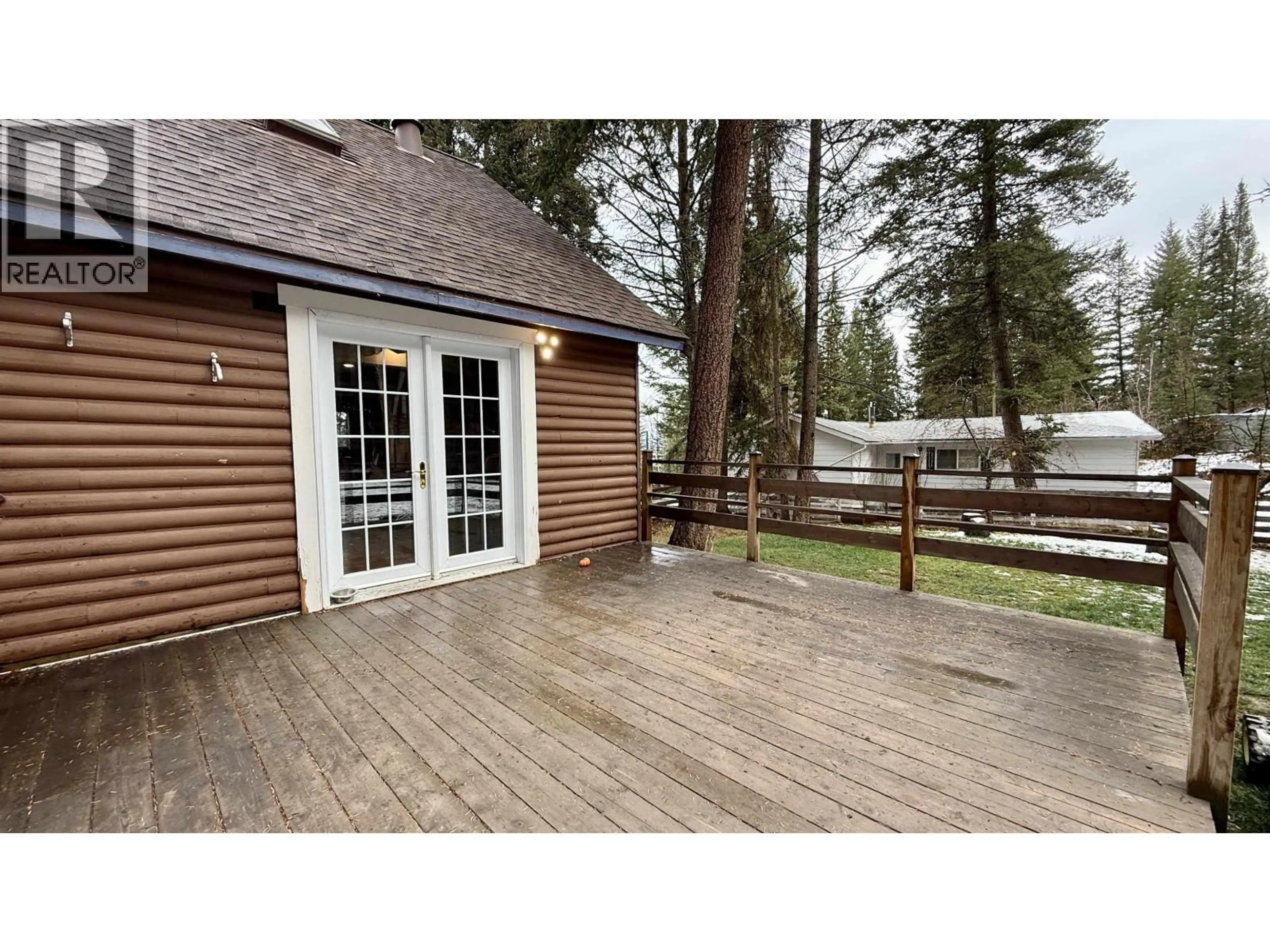 Patio, water/lake/river/ocean view for 6322 MULLIGAN DRIVE, Horse Lake British Columbia V0K2E3