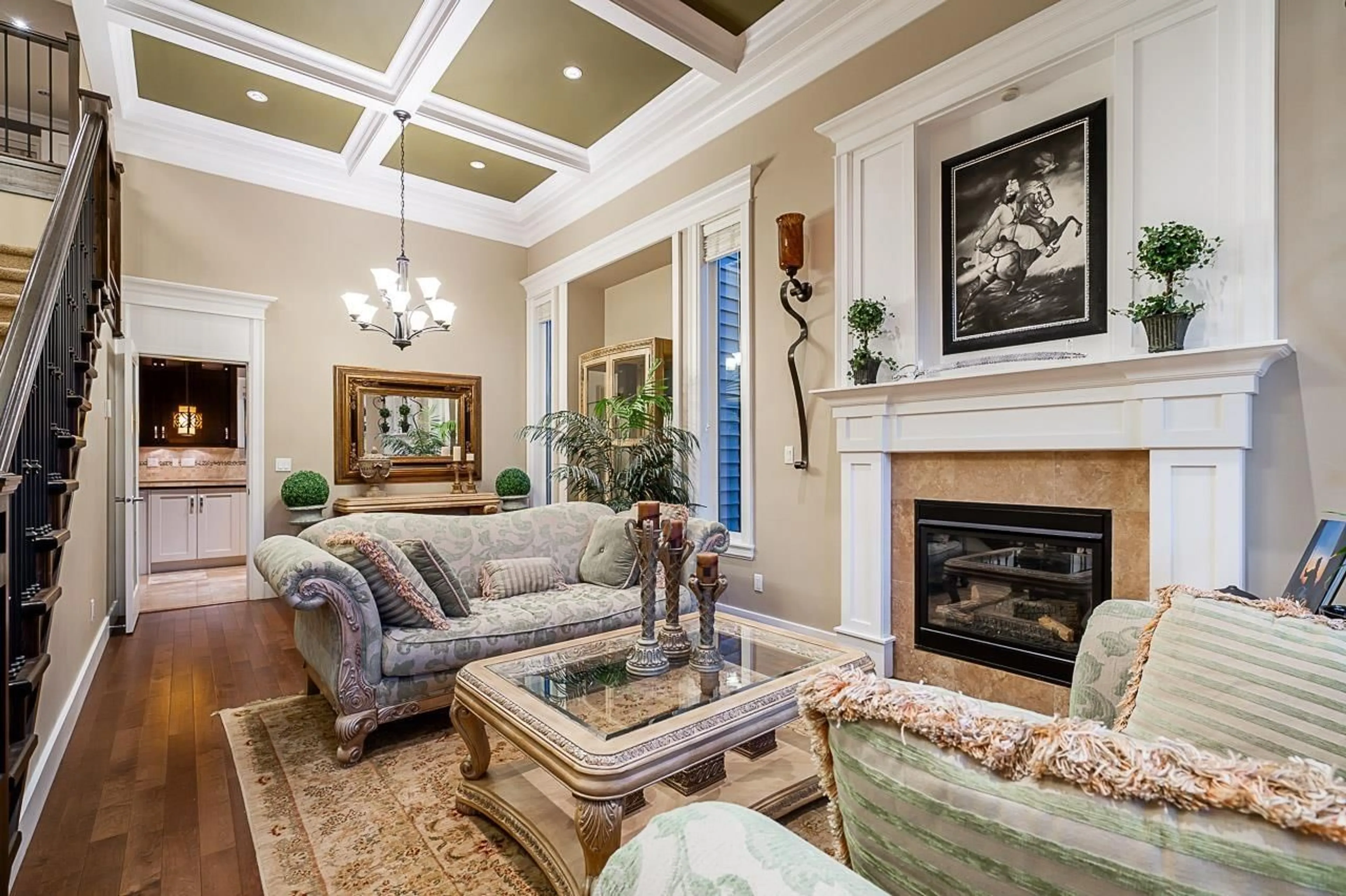 Living room with furniture, unknown for 5866 126 STREET, Surrey British Columbia V3X1V8