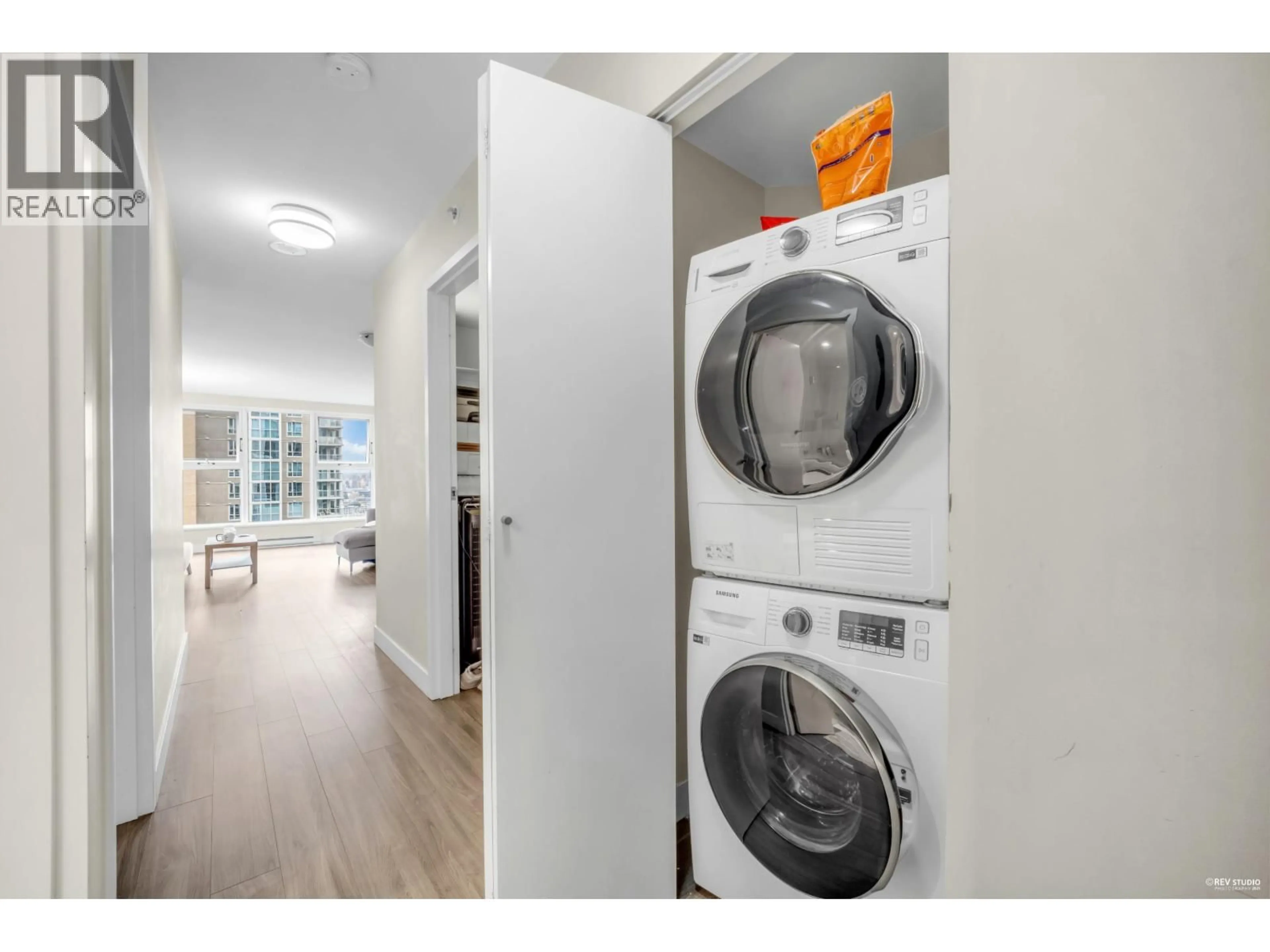 Laundry room for 1603 - 1323 HOMER STREET, Vancouver British Columbia V6B5T1