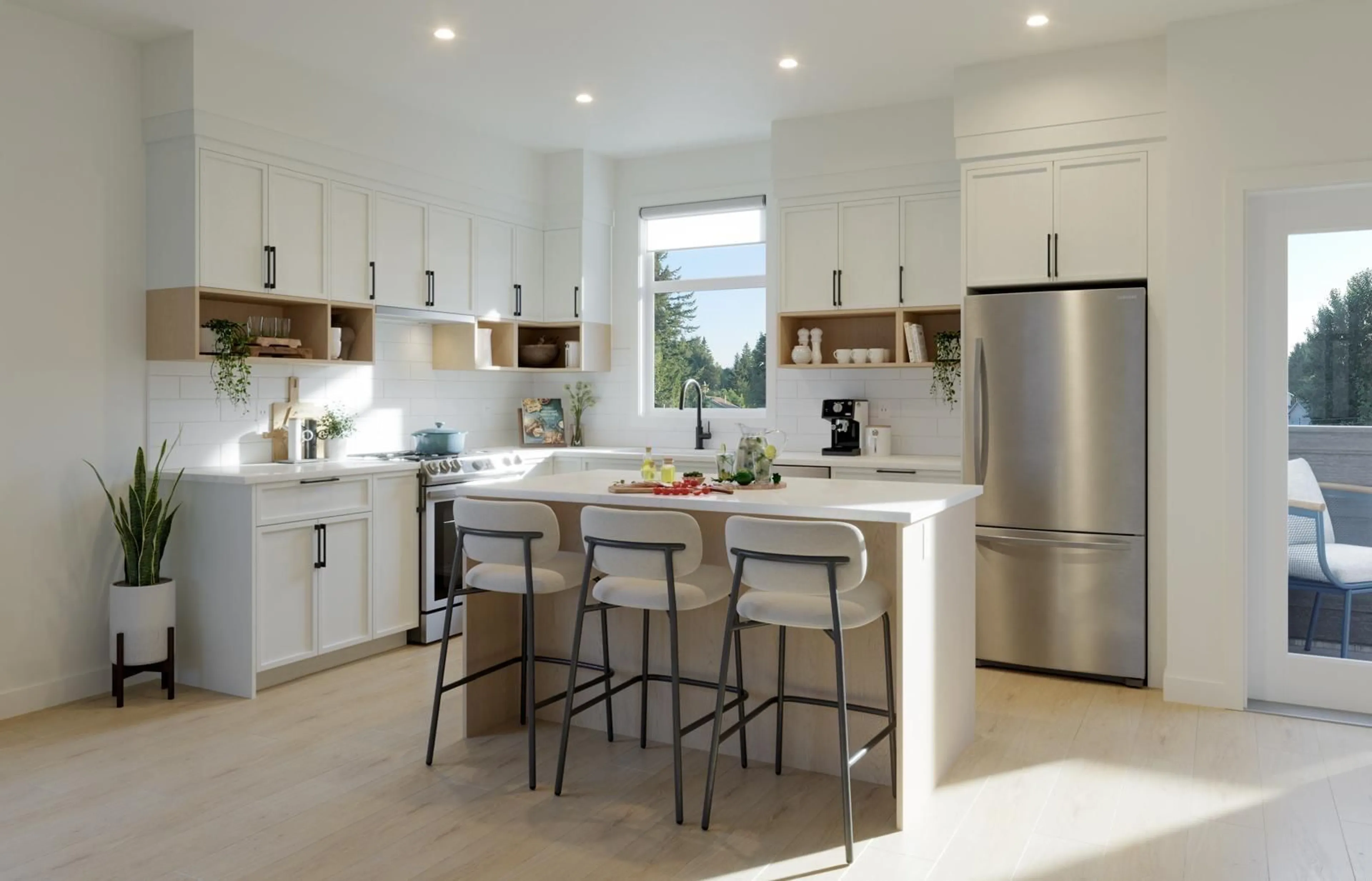 Open concept kitchen, unknown for 15 - 7540 BRISKHAM, Mission British Columbia V3V3L9