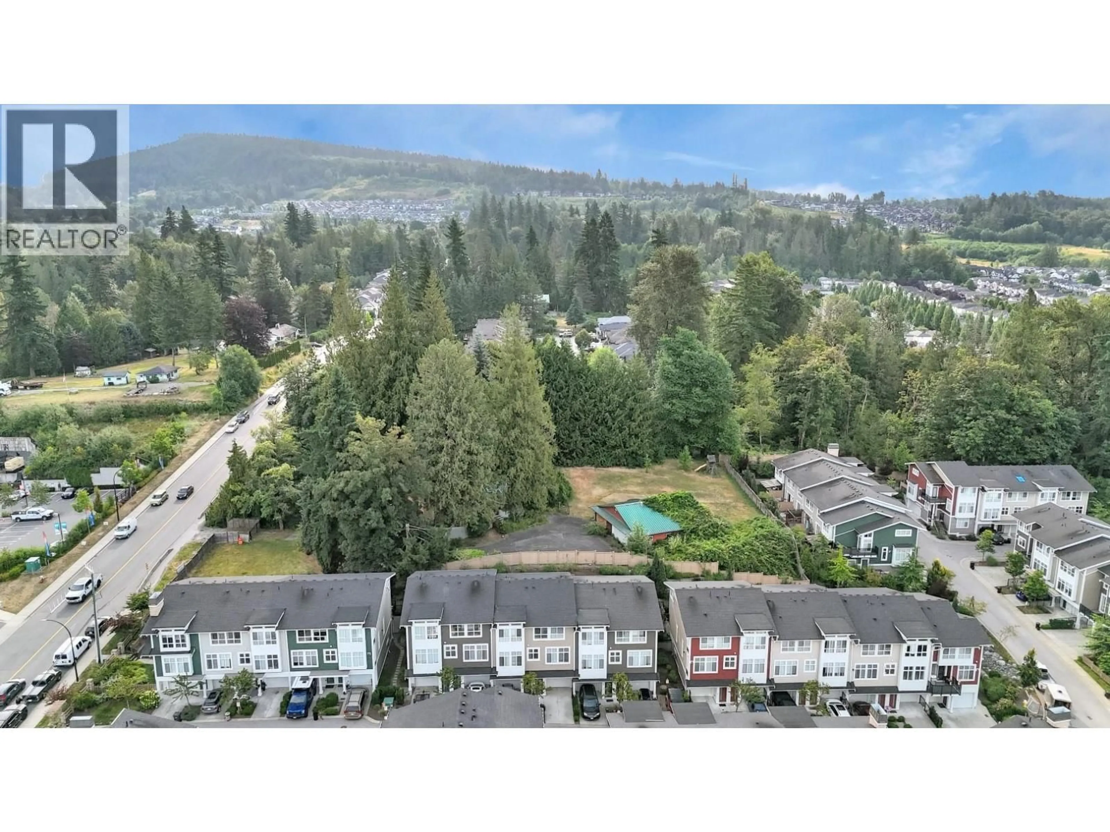 A pic from outside/outdoor area/front of a property/back of a property/a pic from drone, mountain view for 22 - 24108 104 AVENUE, Maple Ridge British Columbia V2W0J5