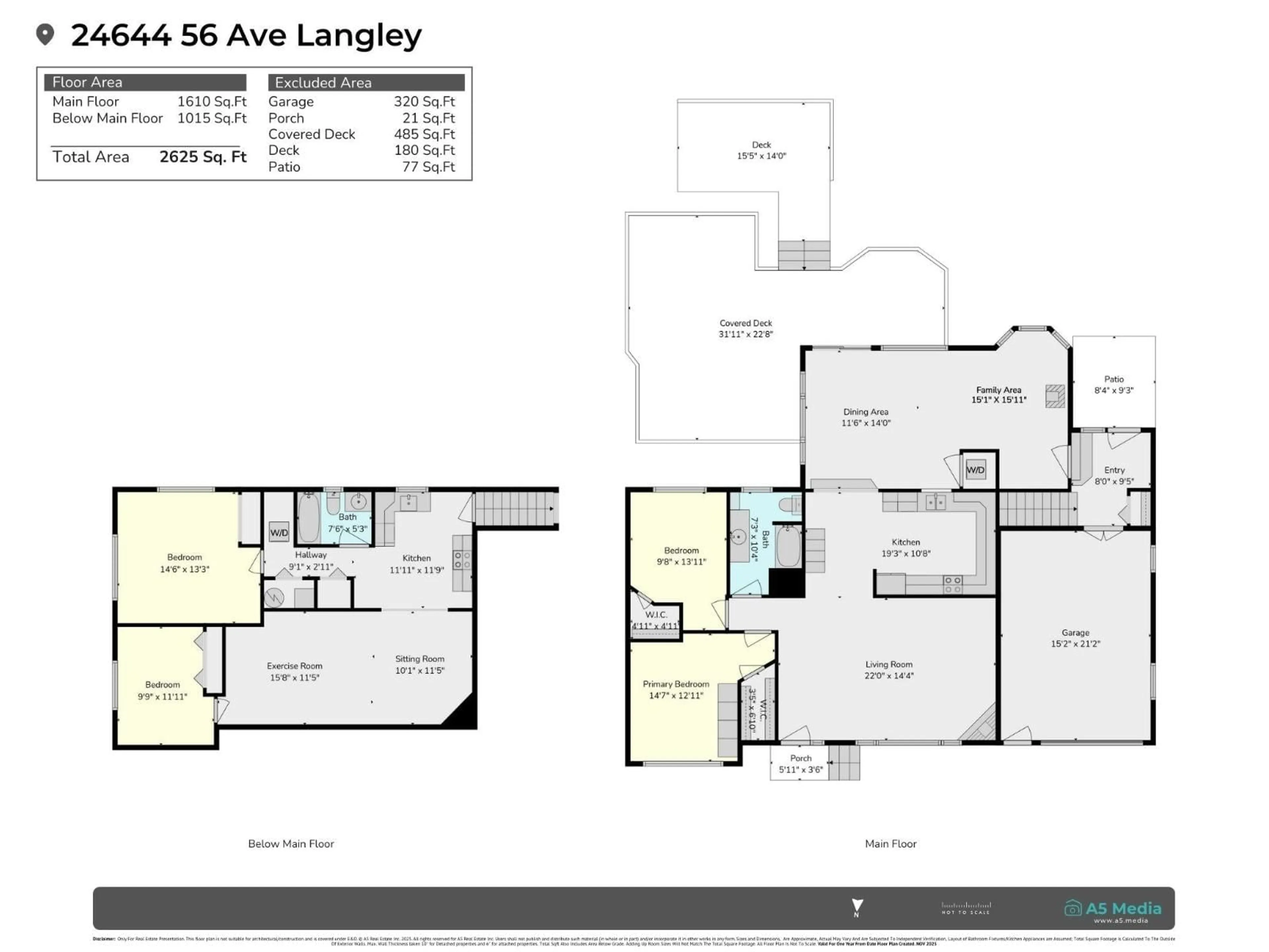 Floor plan for 24644 56 AVENUE, Langley British Columbia V2Z1C1