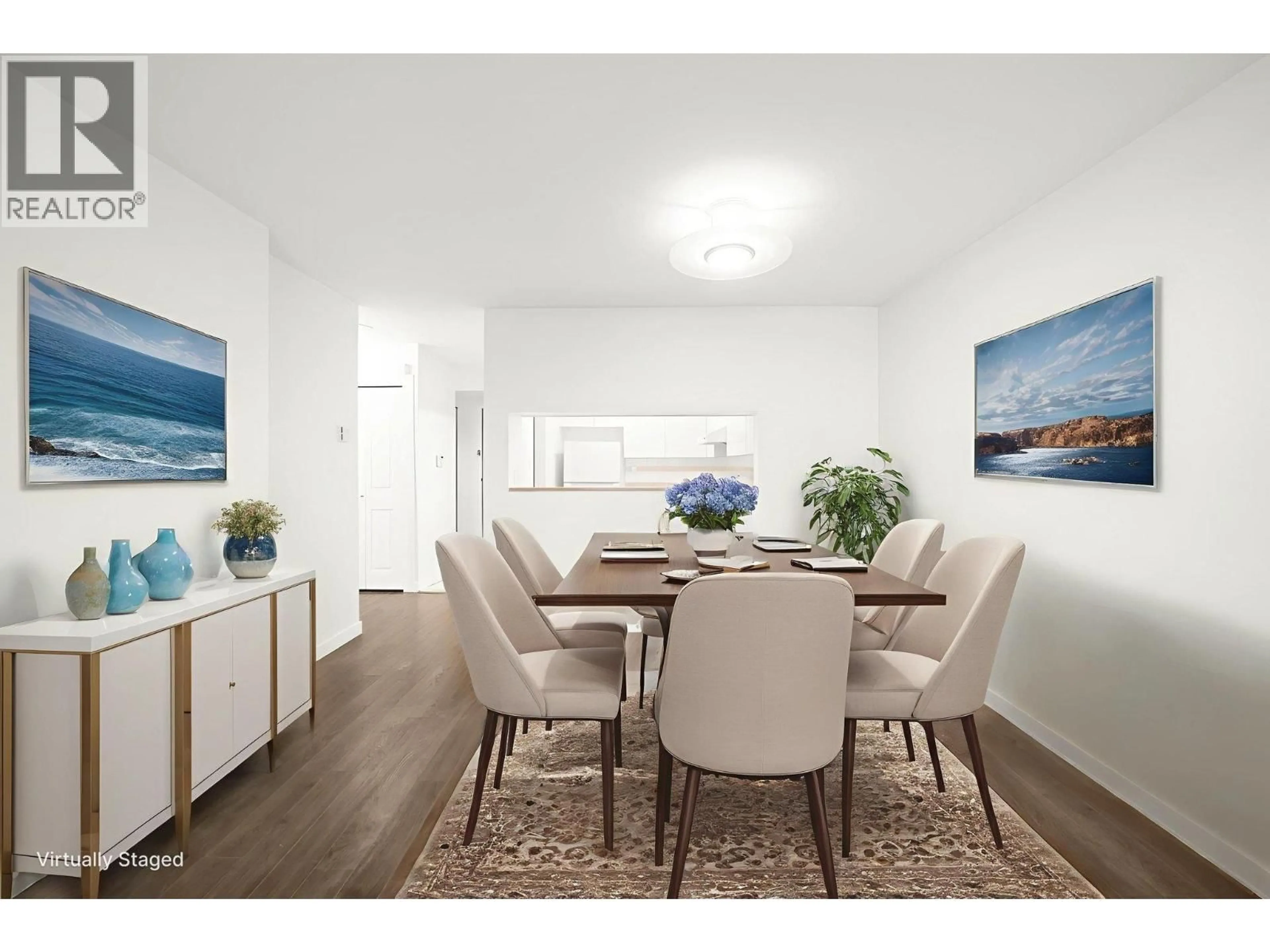 Dining room, wood/laminate floor for 1101 - 9623 MANCHESTER DRIVE, Burnaby British Columbia V3N4Y8