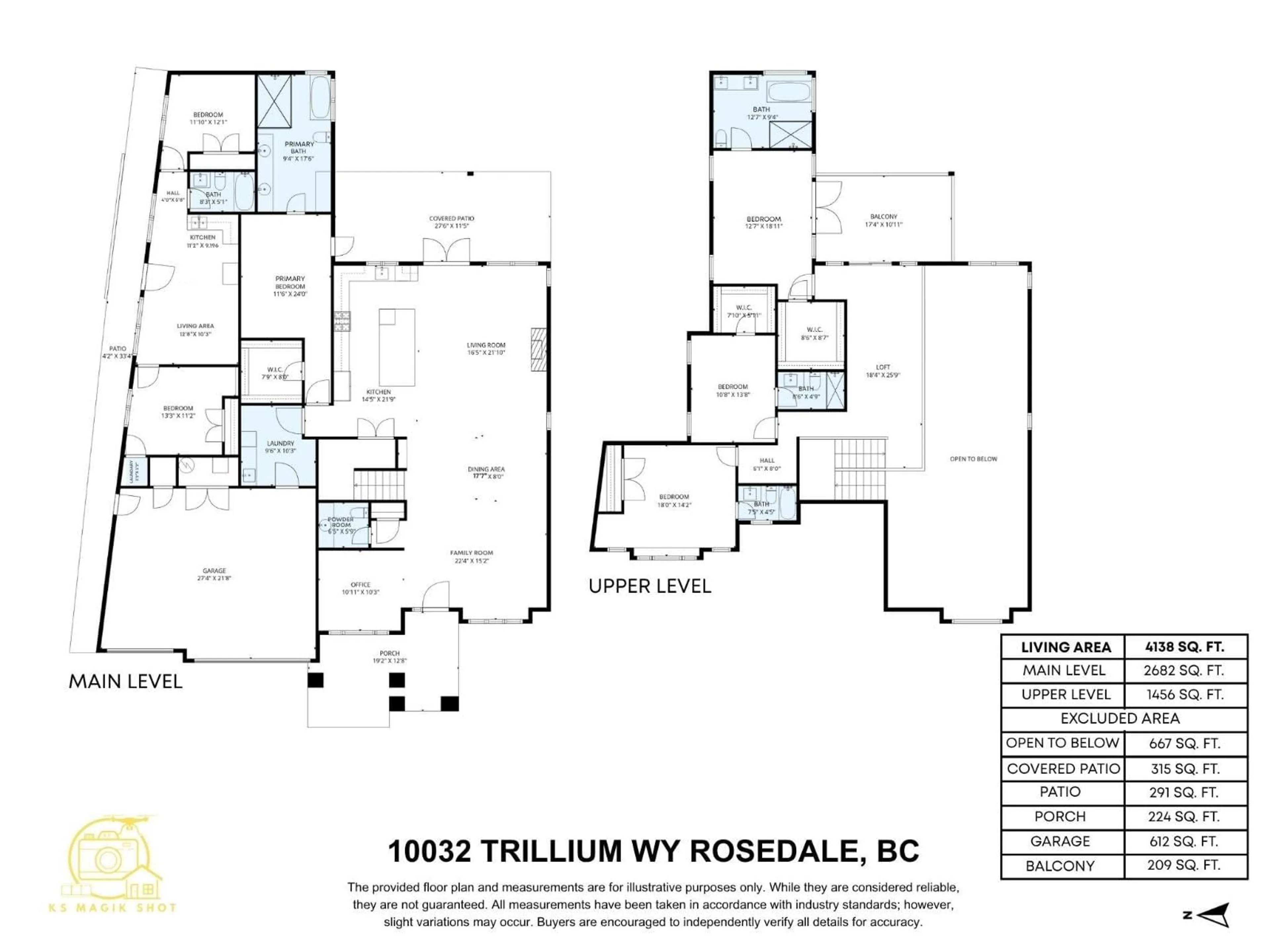 Floor plan for 10032 TRILLIUM WAY, Rosedale British Columbia V0X1X1