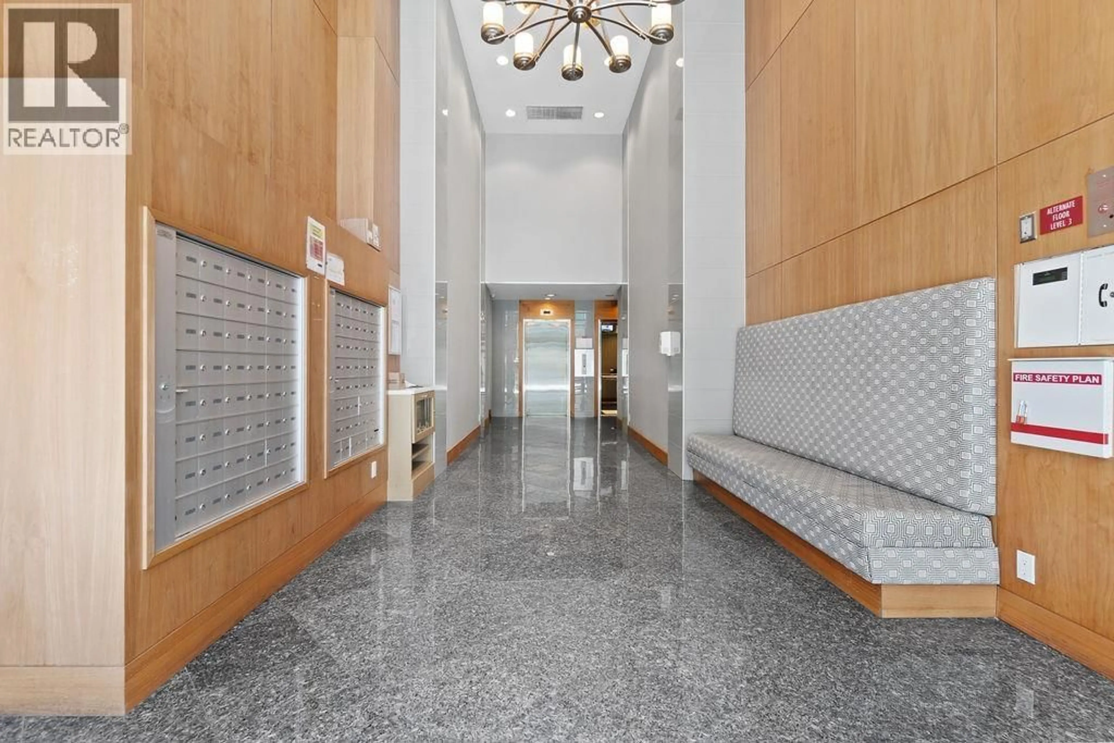 Lobby for 403 - 162 VICTORY SHIP WAY, North Vancouver British Columbia V7L0B4