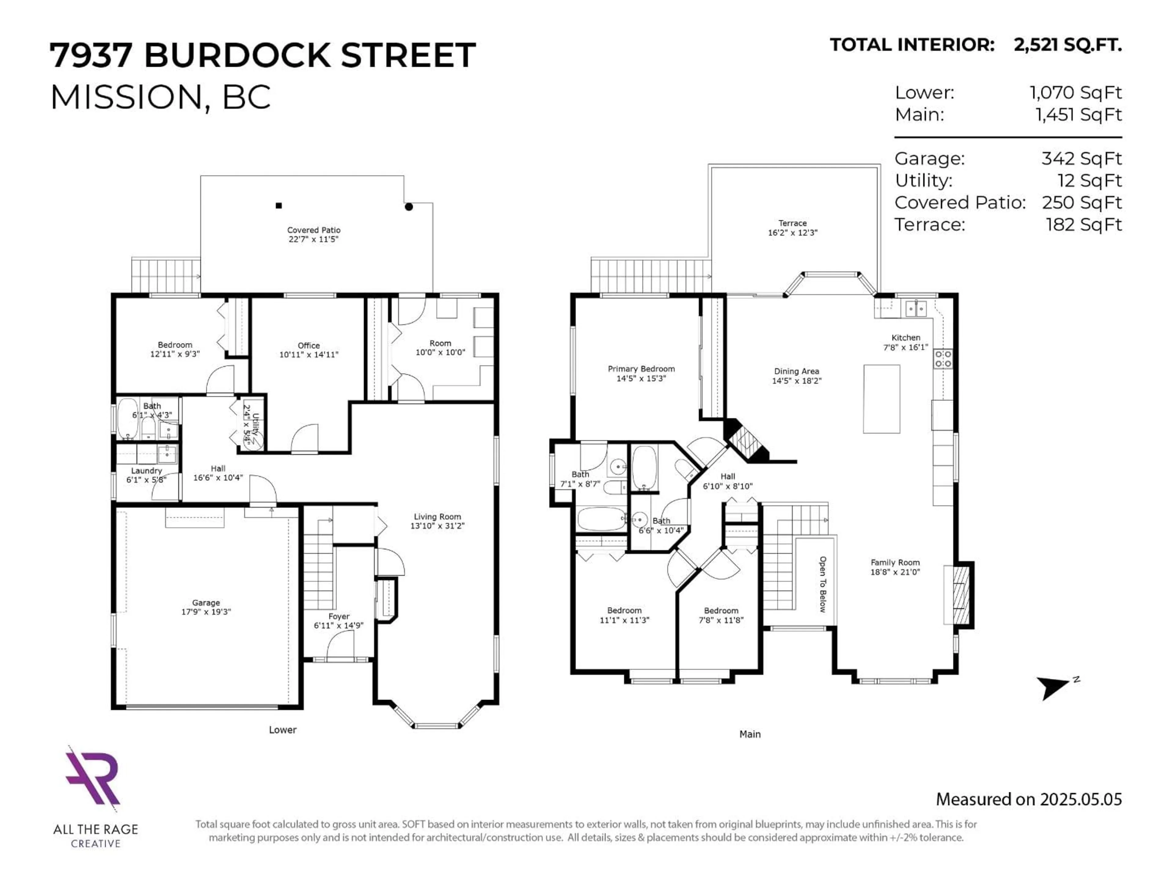 Floor plan for 7937 BURDOCK STREET, Mission British Columbia V2V4Y5