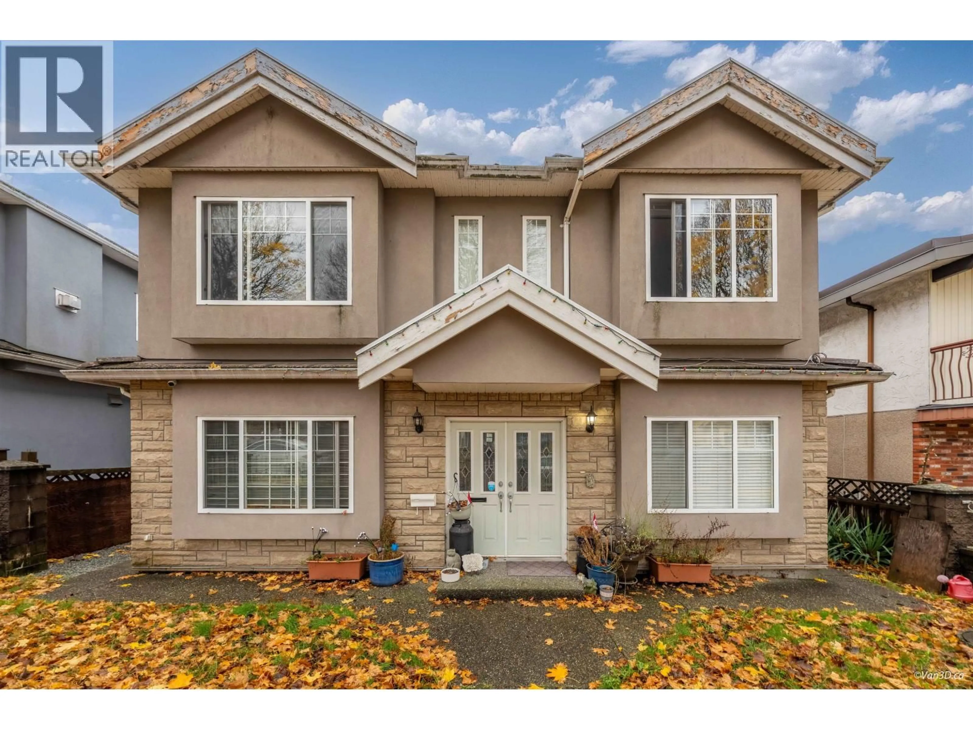 Home with vinyl exterior material, street for 5093 HIGHGATE STREET, Vancouver British Columbia V5R3G9