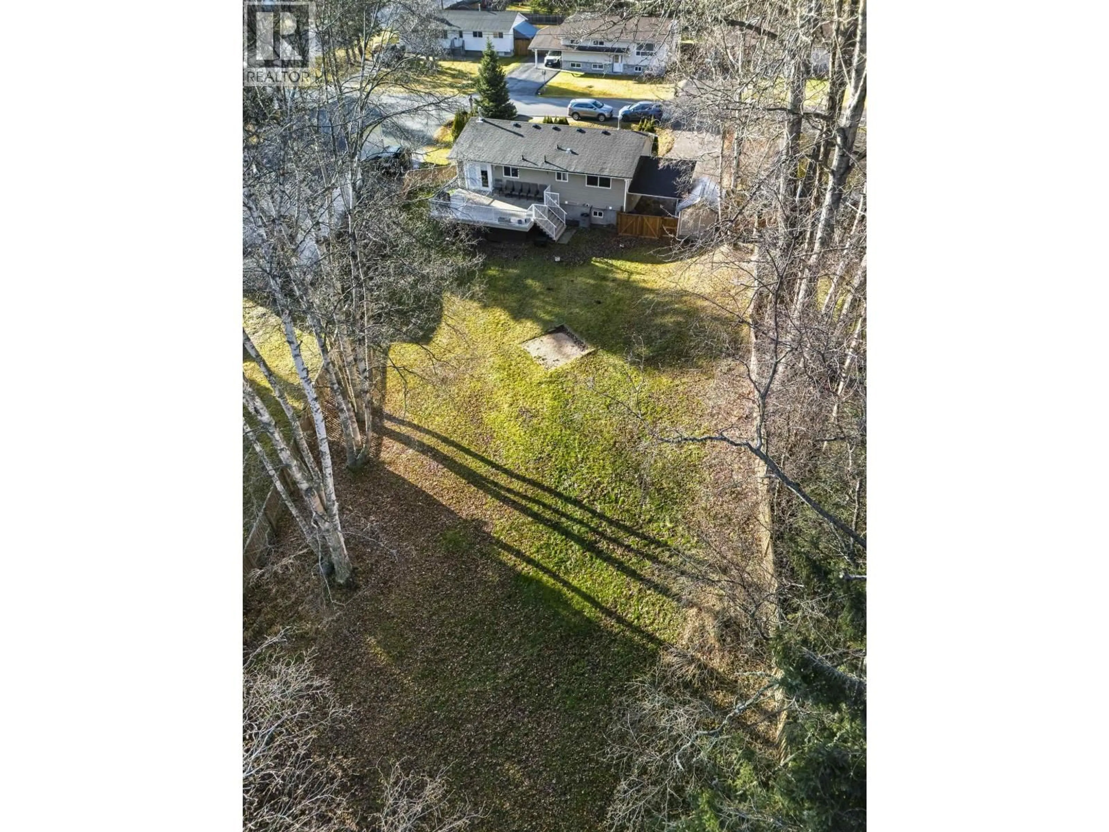 A pic from outside/outdoor area/front of a property/back of a property/a pic from drone, forest/trees view for 3054 POYNER CRESCENT, Prince George British Columbia V2K1V1
