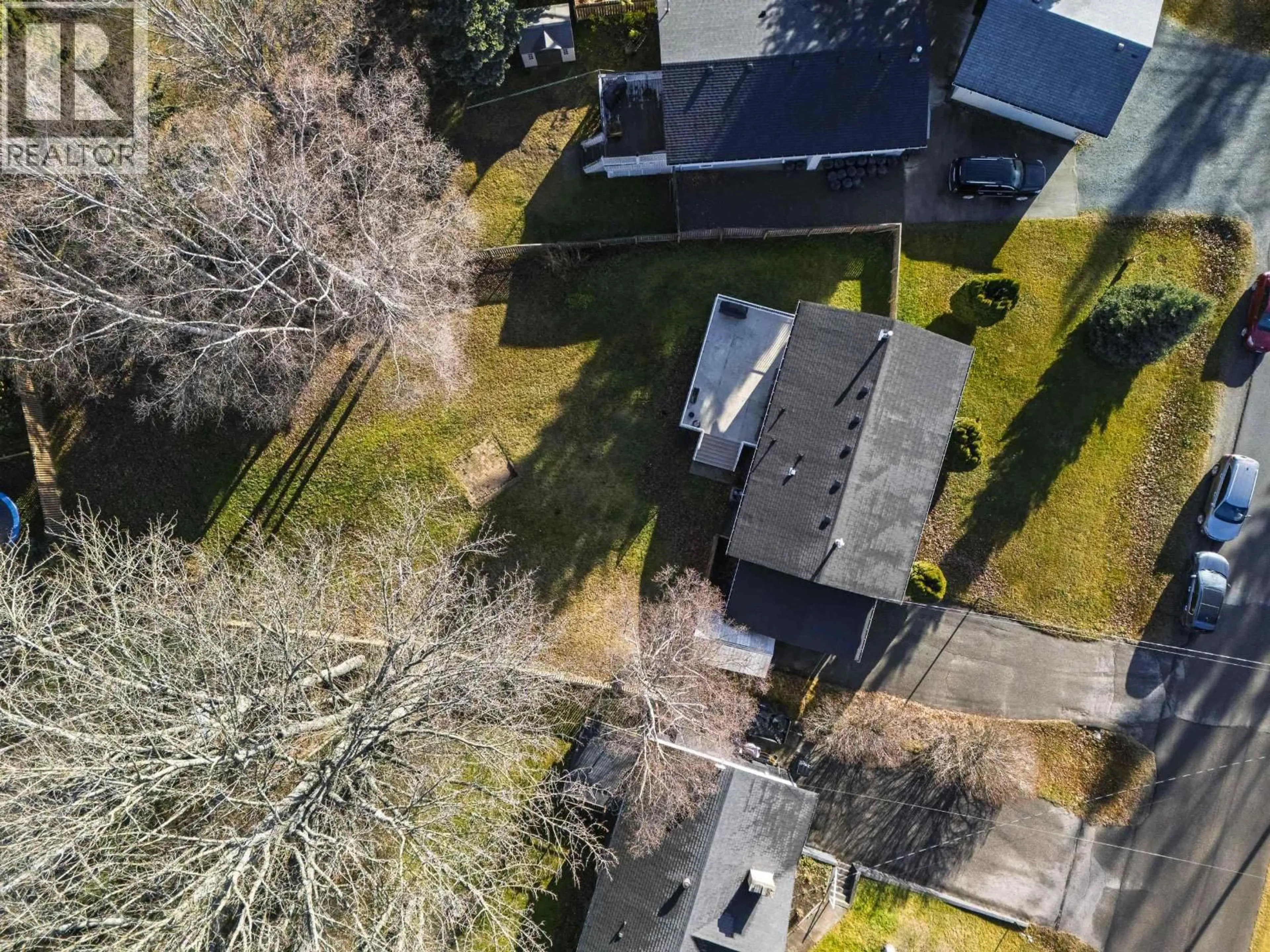A pic from outside/outdoor area/front of a property/back of a property/a pic from drone, street for 3054 POYNER CRESCENT, Prince George British Columbia V2K1V1