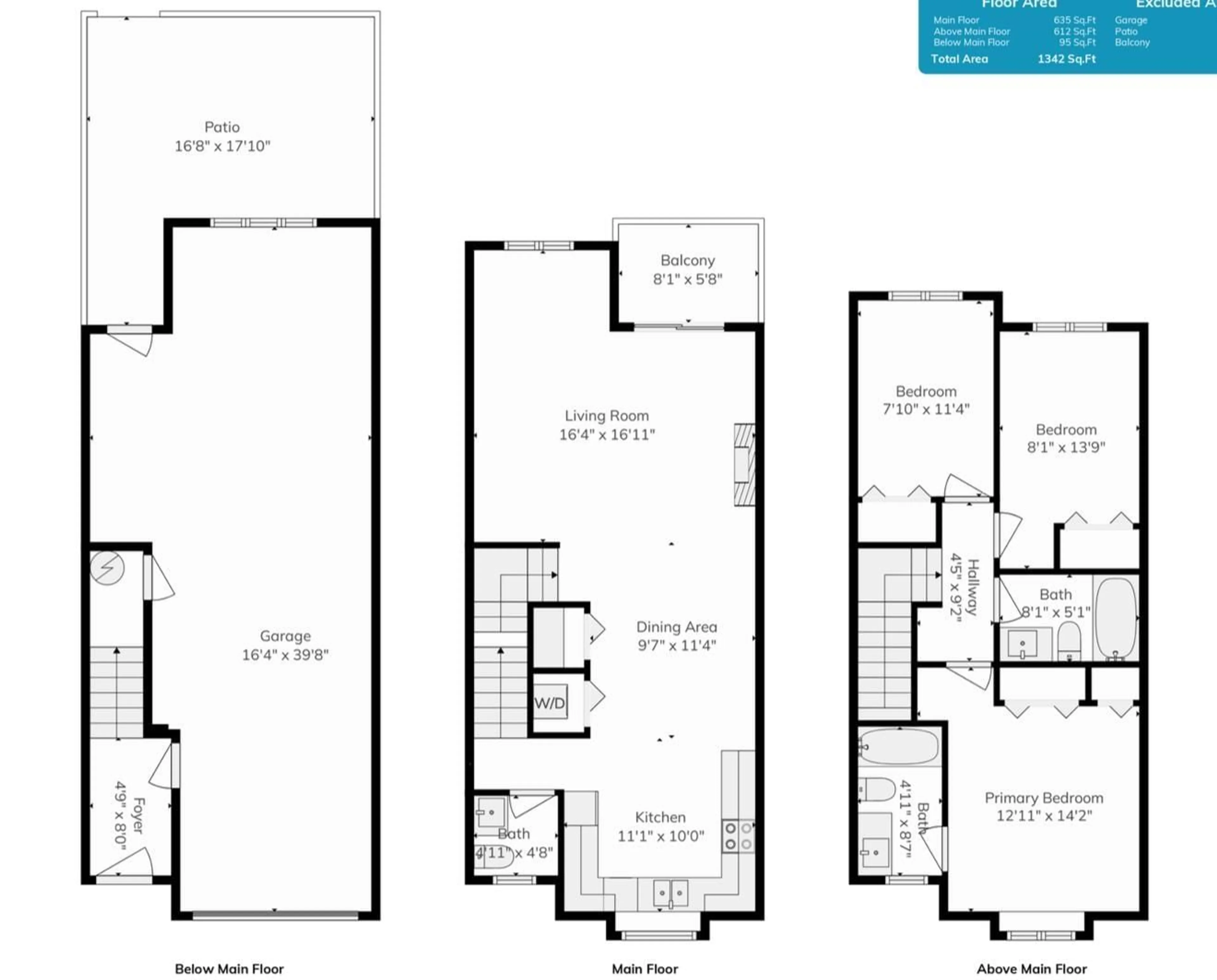Floor plan for 110 - 13368 72 AVENUE, Surrey British Columbia V3W2N6