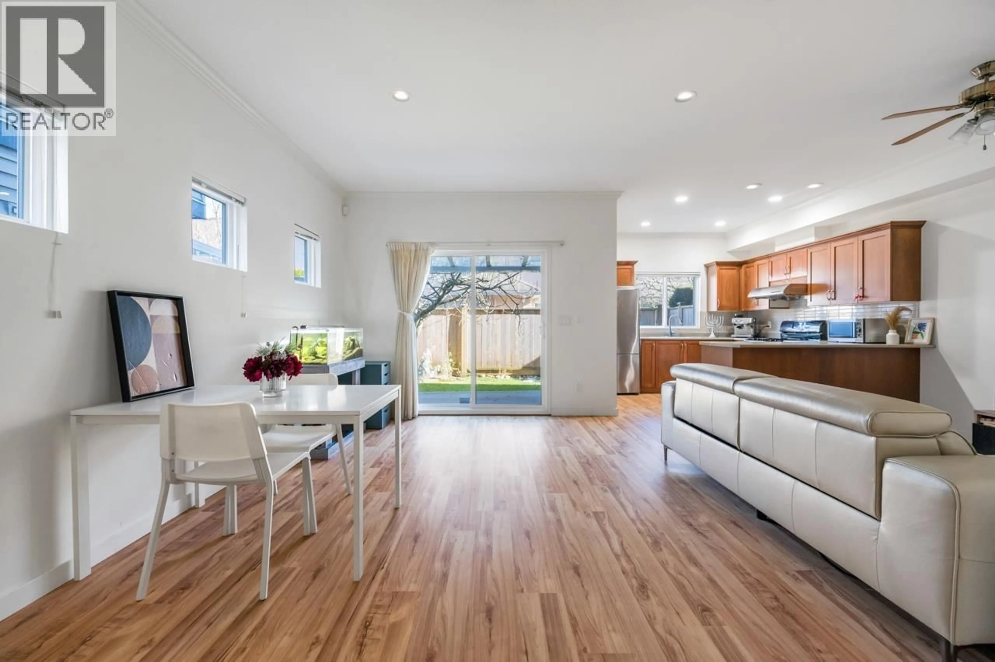 Open concept kitchen, wood/laminate floor for 2 - 8271 FRANCIS ROAD, Richmond British Columbia V6Y1A5