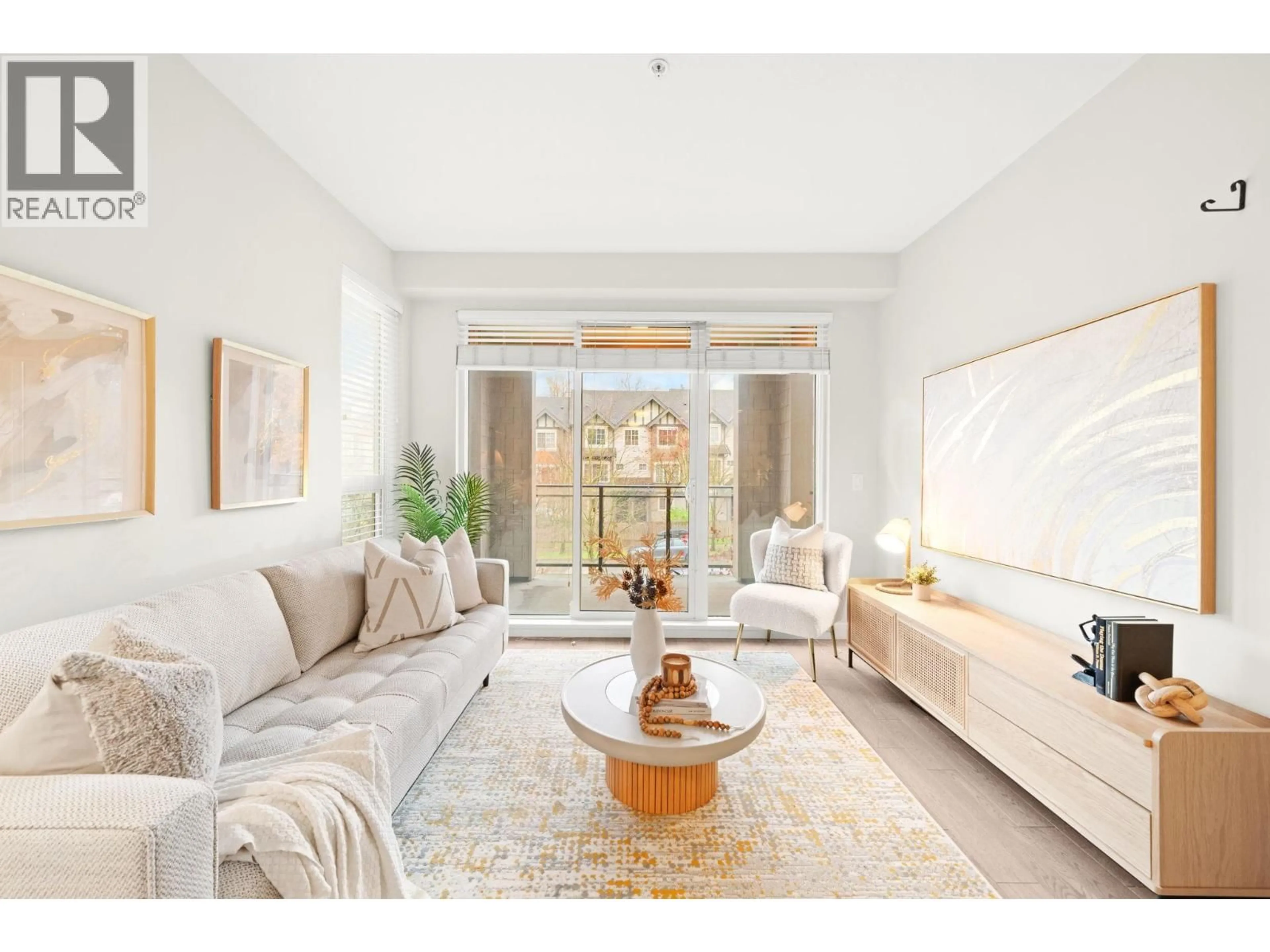 Living room with furniture, unknown for 312 - 3399 NOEL DRIVE, Burnaby British Columbia V3J0G8