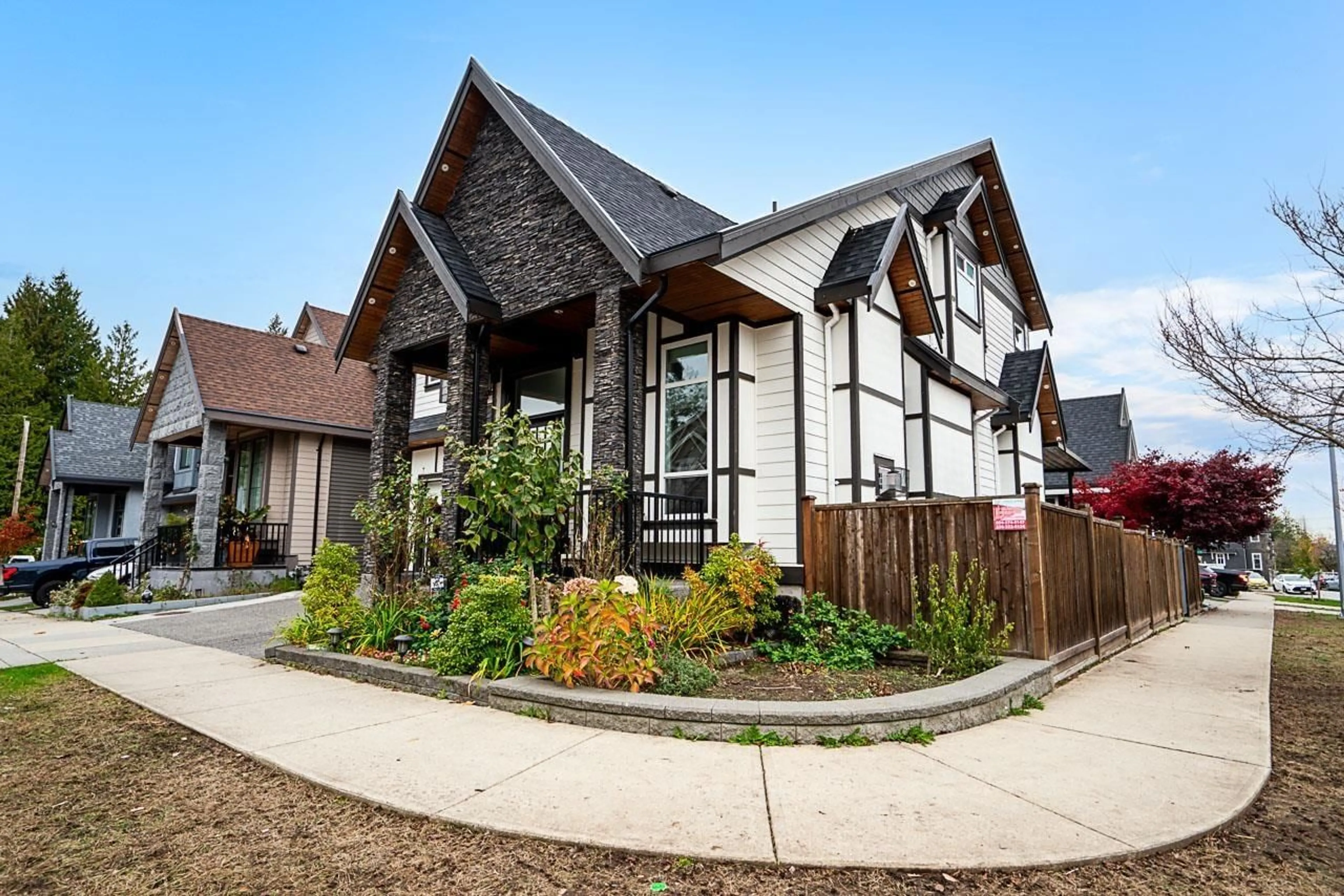 Home with brick exterior material, street for 5832 140A PLACE, Surrey British Columbia V3X0G7