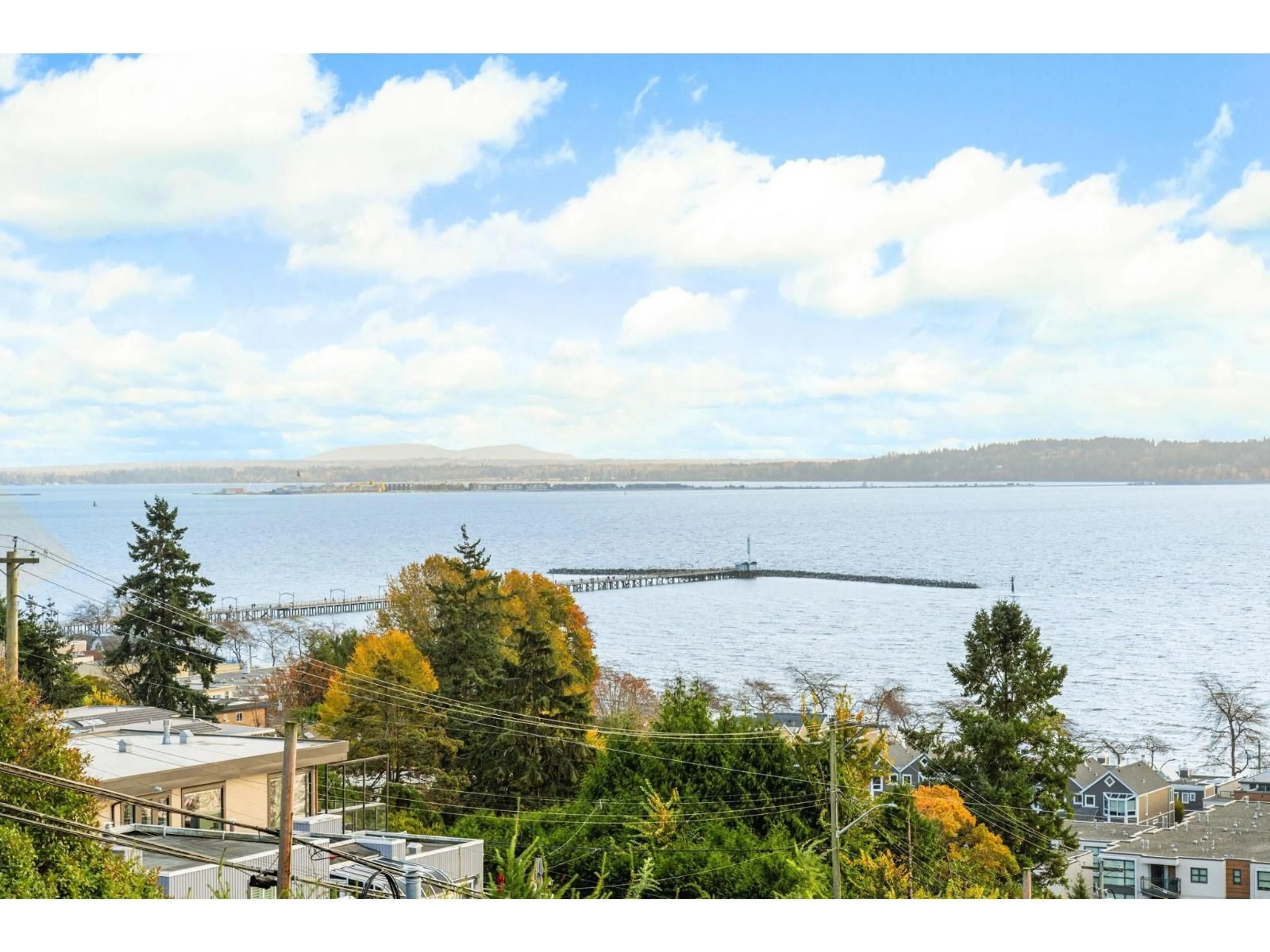 A pic from outside/outdoor area/front of a property/back of a property/a pic from drone, water/lake/river/ocean view for 14786 UPPER ROPER, White Rock British Columbia V4B2C9