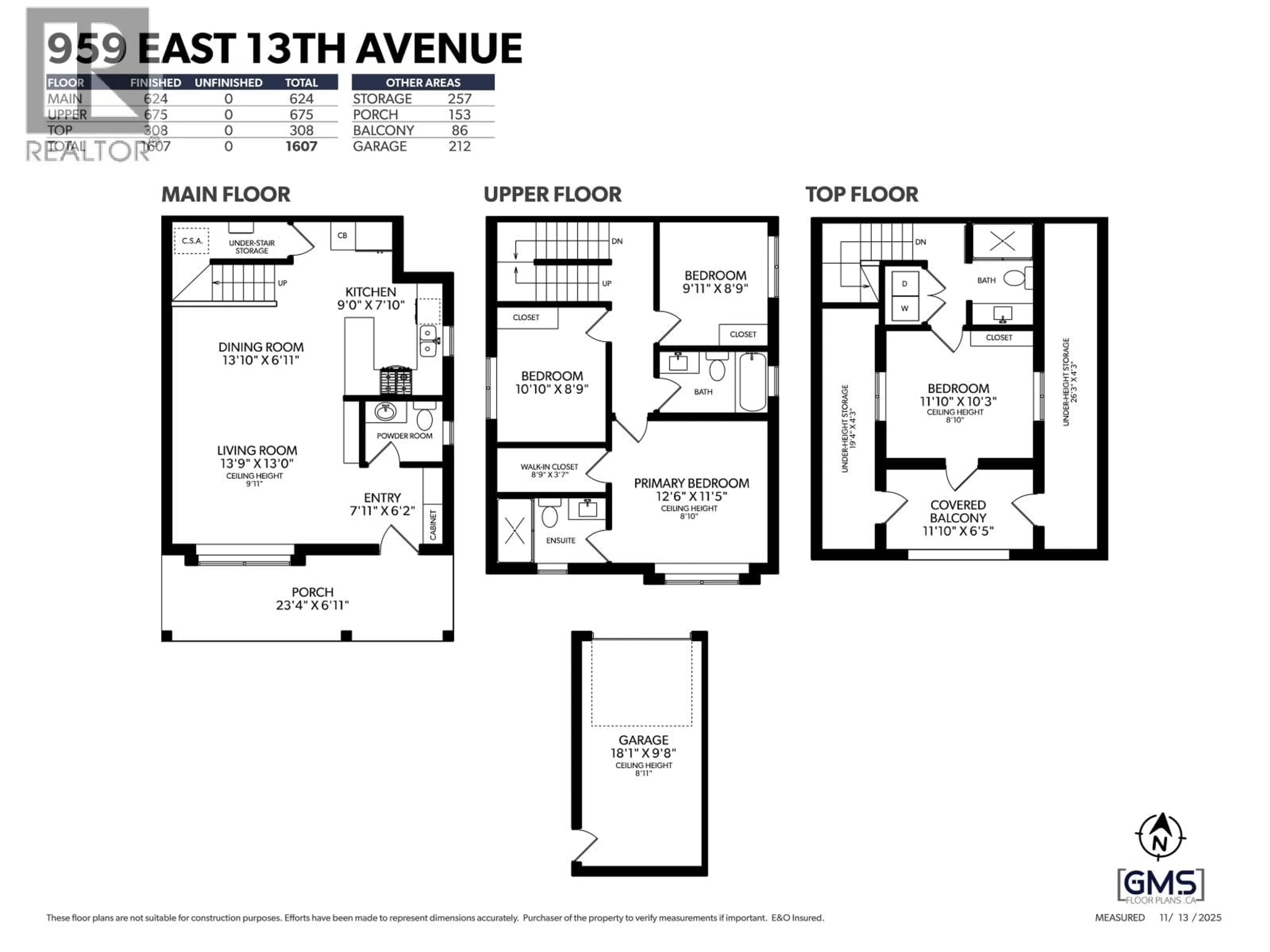 Floor plan for 959 13TH AVENUE, Vancouver British Columbia V5T2L7