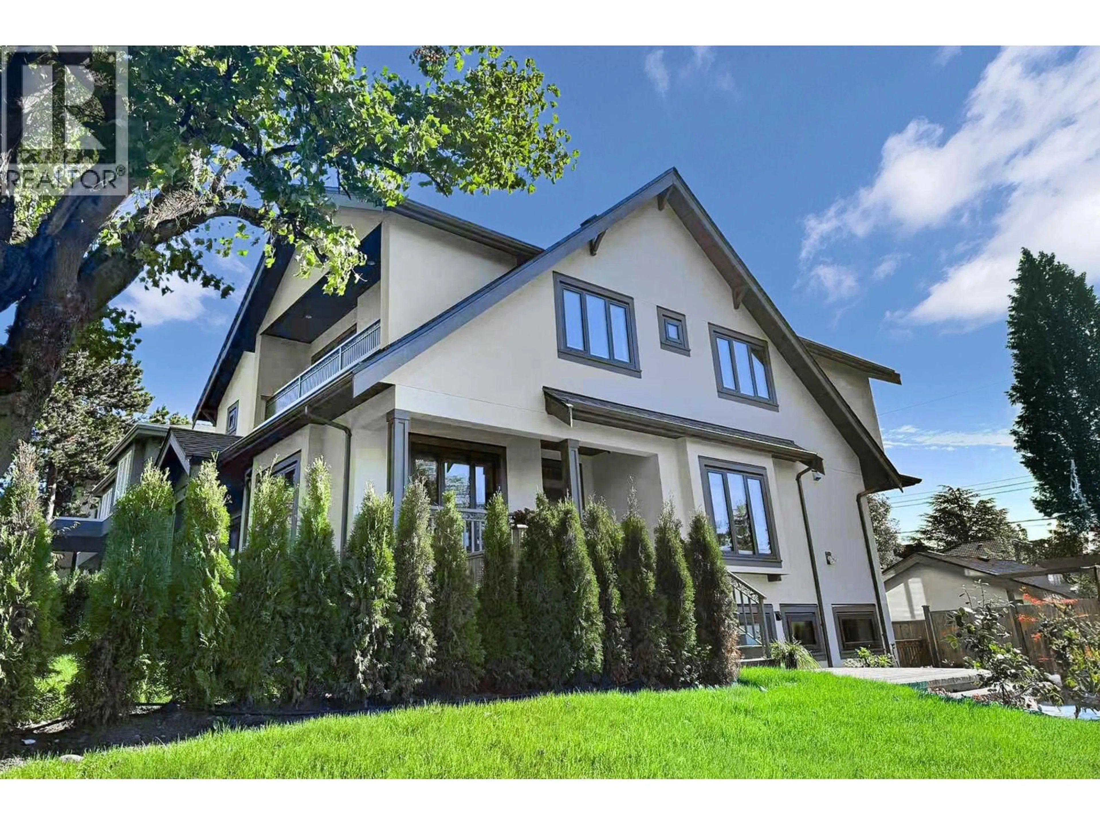 Home with vinyl exterior material, street for 8420 WILTSHIRE STREET, Vancouver British Columbia V6P2V8