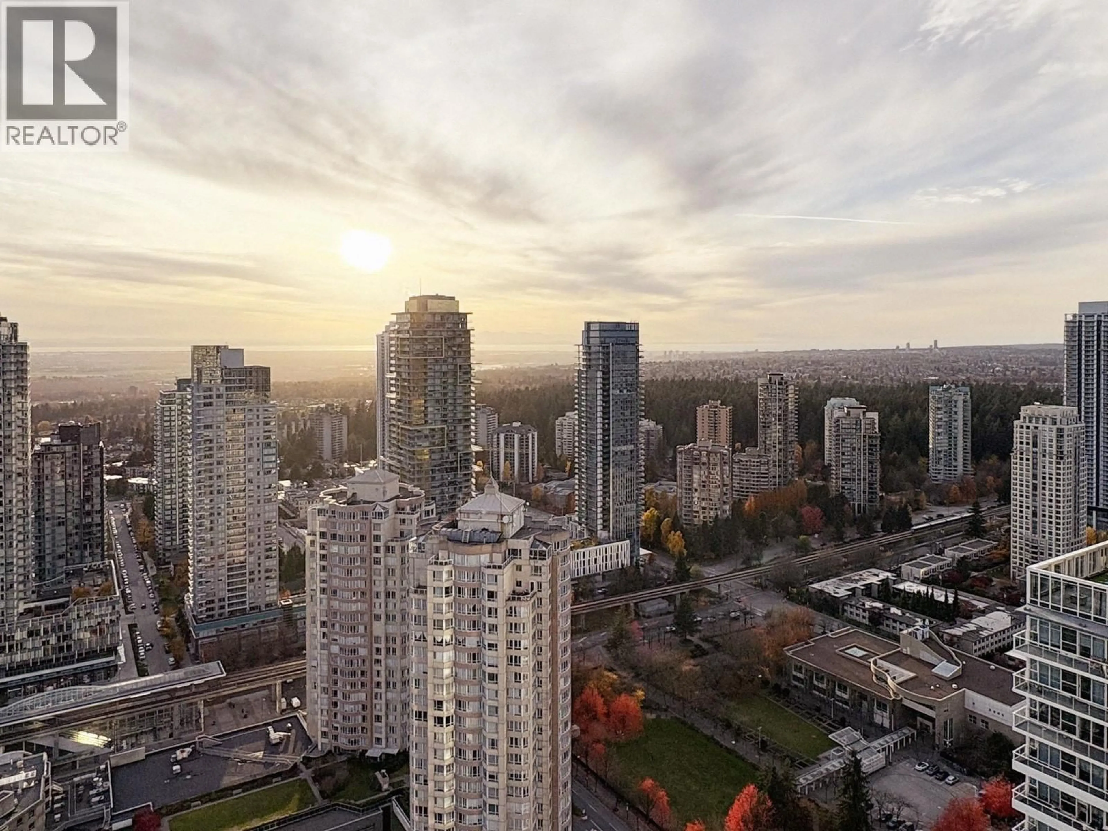 A pic from outside/outdoor area/front of a property/back of a property/a pic from drone, city buildings view from balcony for 4605 - 4670 ASSEMBLY WAY, Burnaby British Columbia V5H0H3
