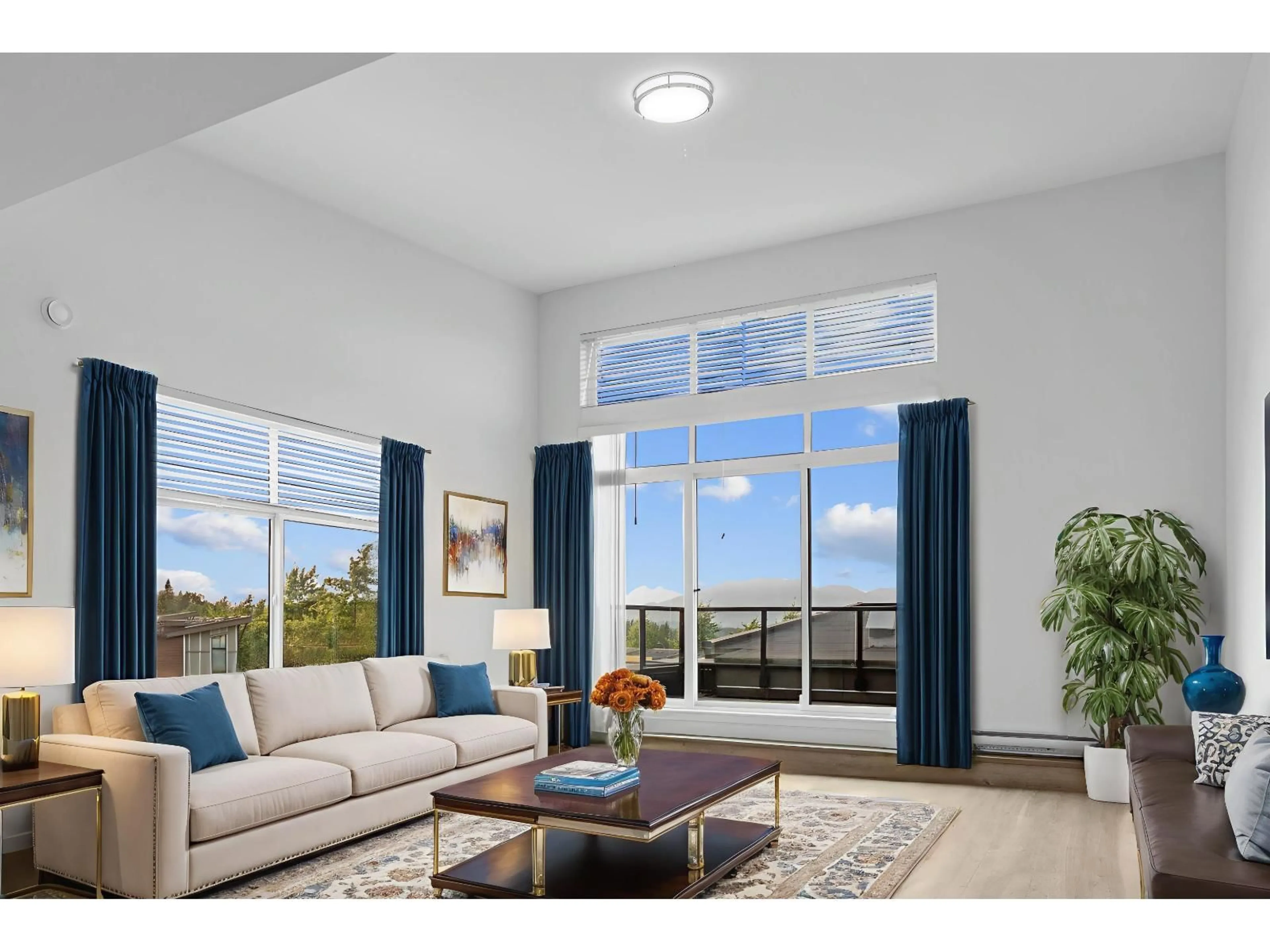 Living room with furniture, unknown for 501 - 9983 BARNSTON EAST, Surrey British Columbia V4N6T3