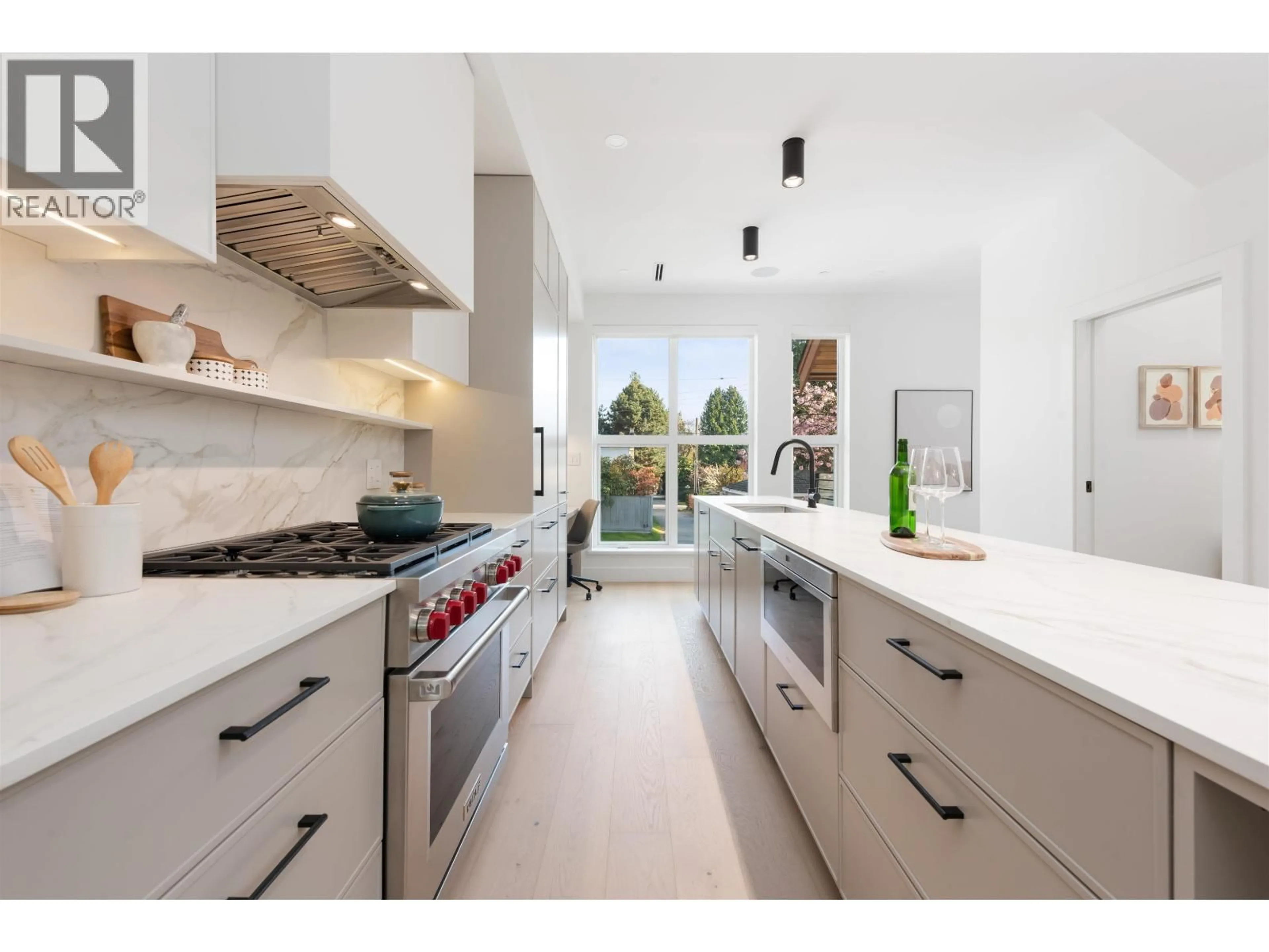 Contemporary kitchen, ceramic/tile floor for 1493 52ND AVENUE, Vancouver British Columbia V6P1H6