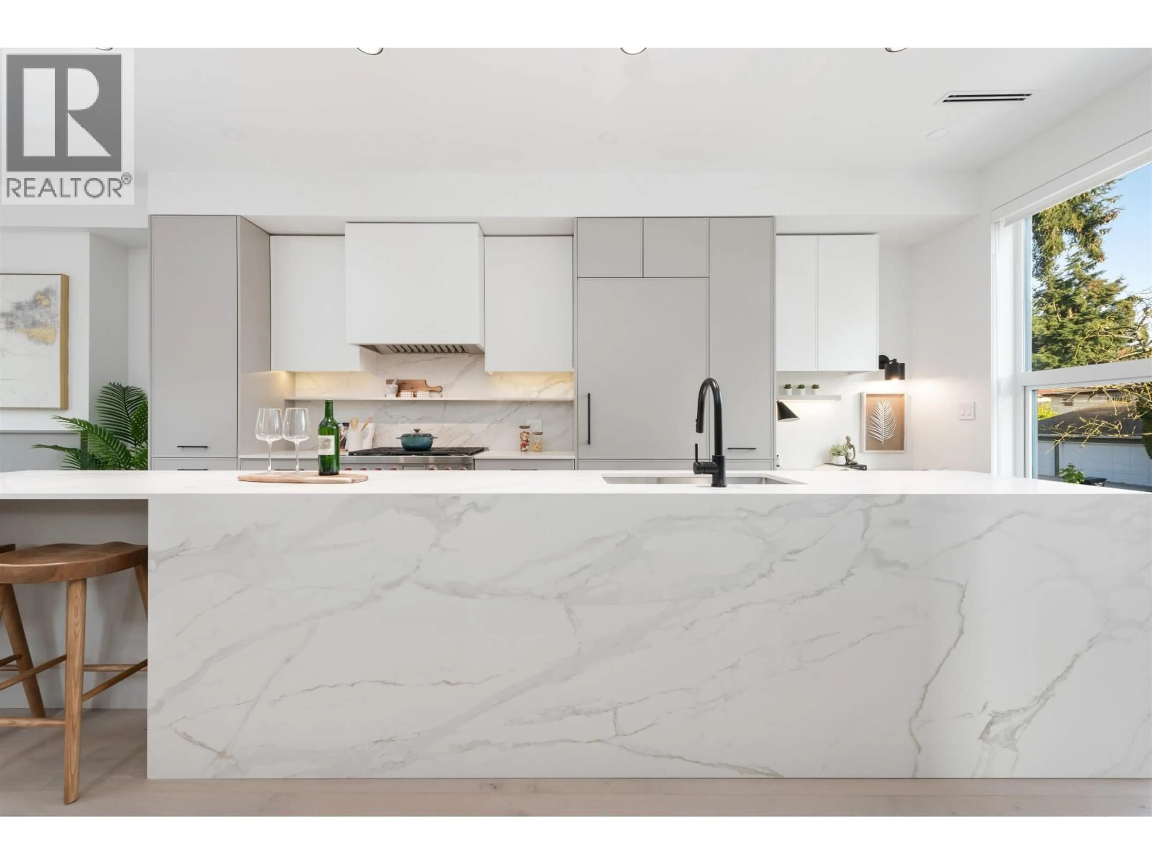 Contemporary kitchen, ceramic/tile floor for 1489 52ND AVENUE, Vancouver British Columbia V6P1H9