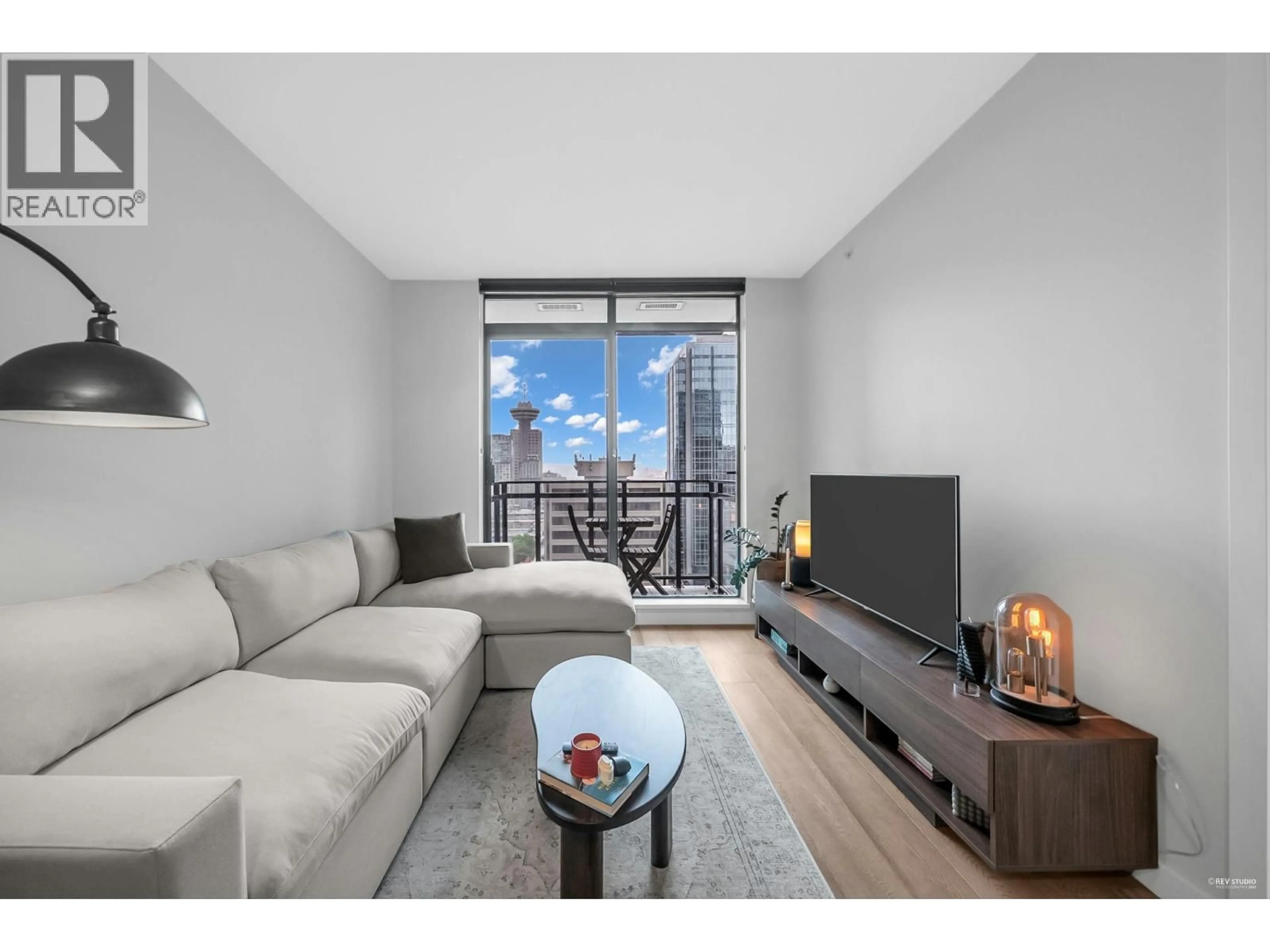 Living room with furniture, unknown for 1907 - 788 RICHARDS STREET, Vancouver British Columbia V6B0C7