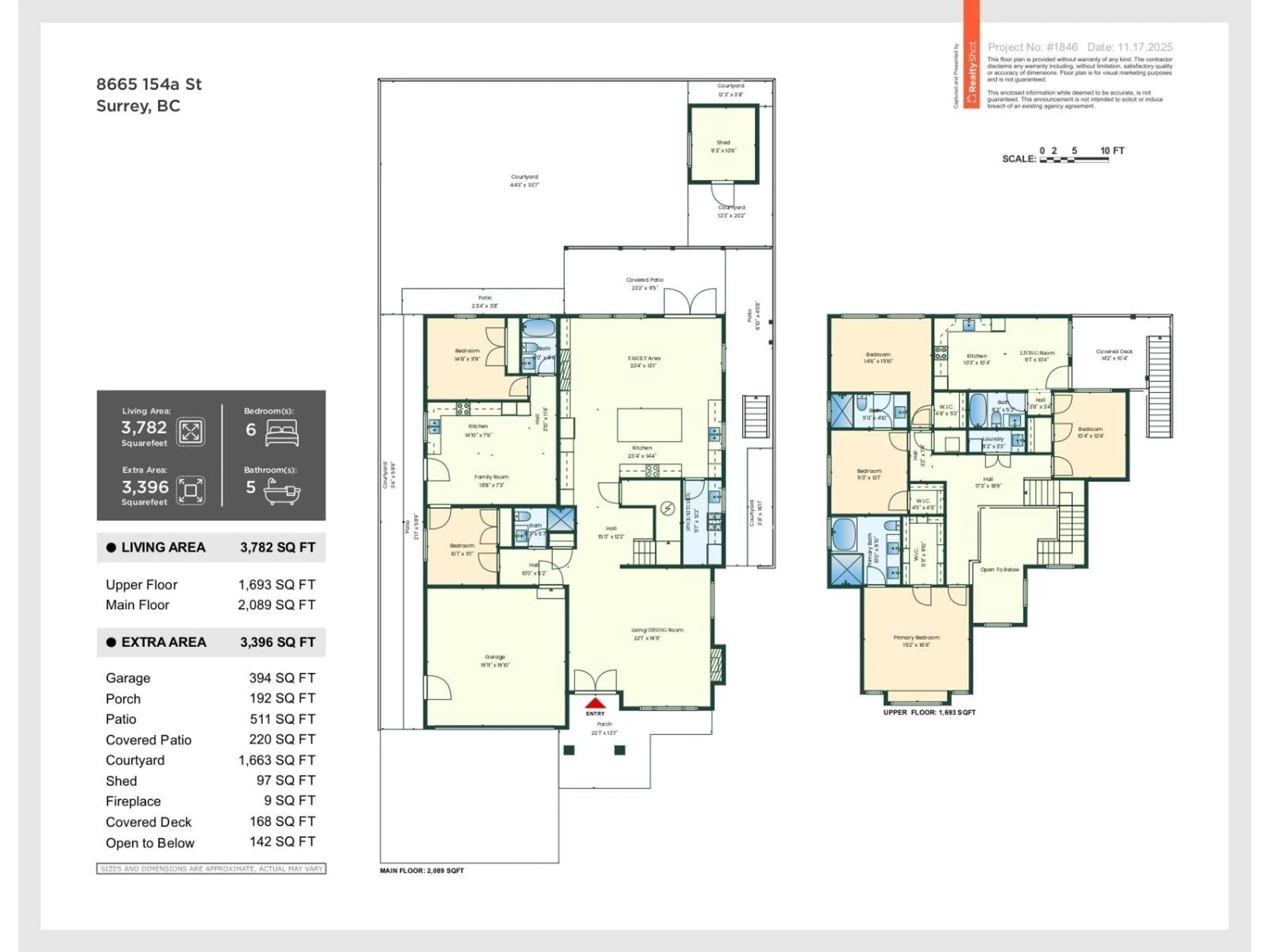 Floor plan for 8665 154A, Surrey British Columbia V3S3N7