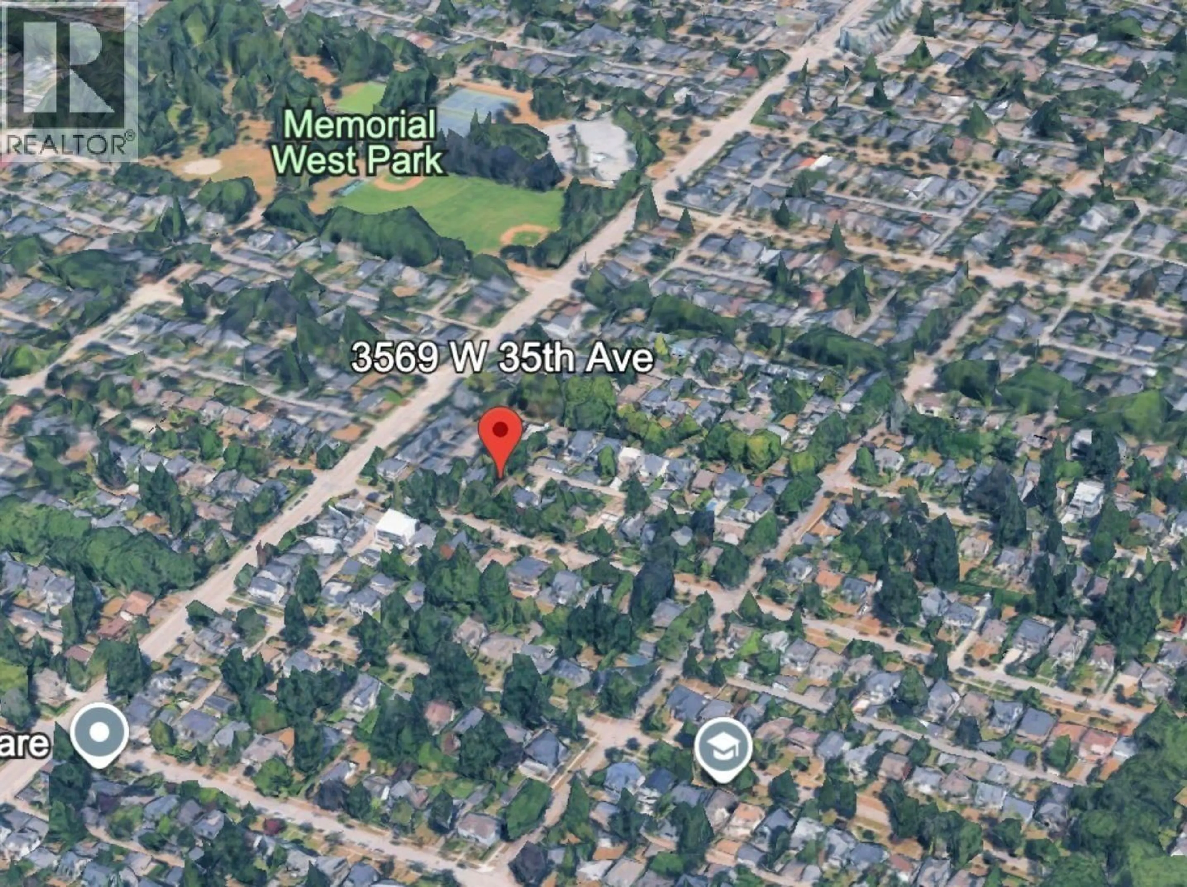 Picture of a map for 3569 35TH AVENUE, Vancouver British Columbia V6N2N4
