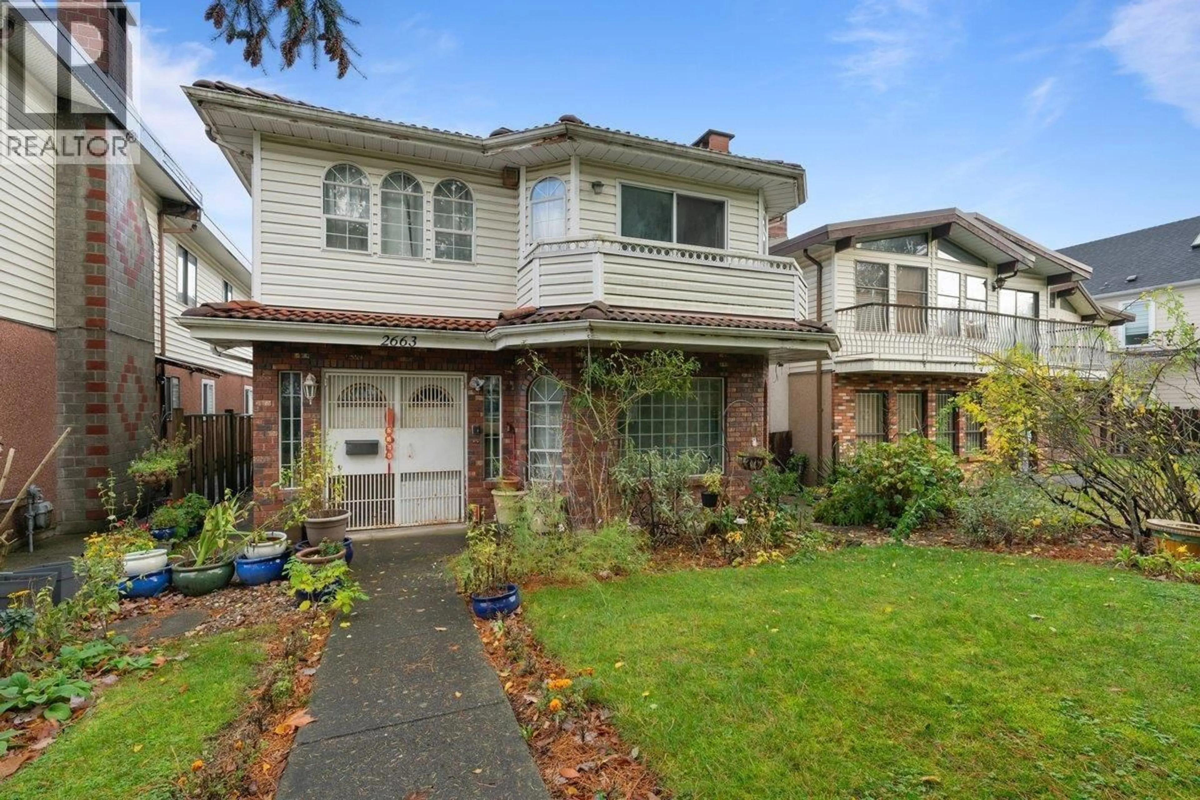Home with brick exterior material, street for 2663 41ST AVENUE, Vancouver British Columbia V5R2W6