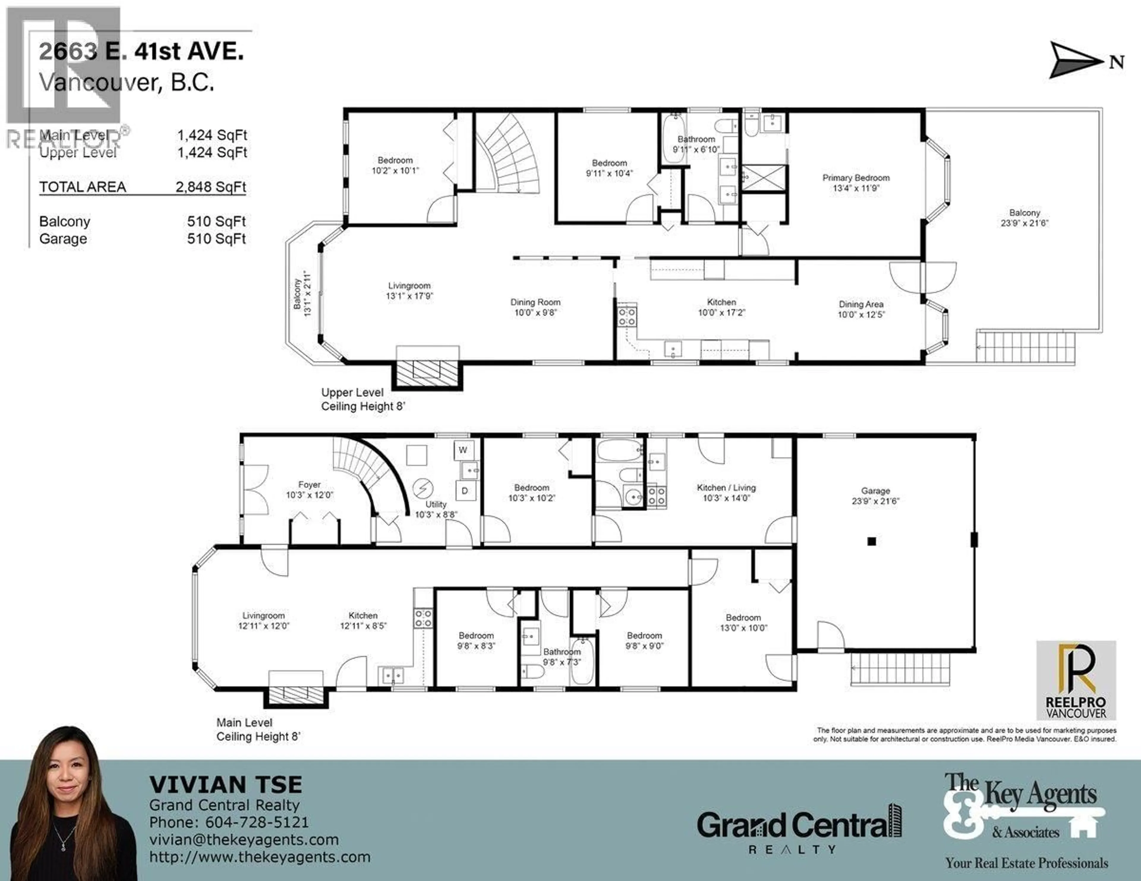 Floor plan for 2663 41ST AVENUE, Vancouver British Columbia V5R2W6